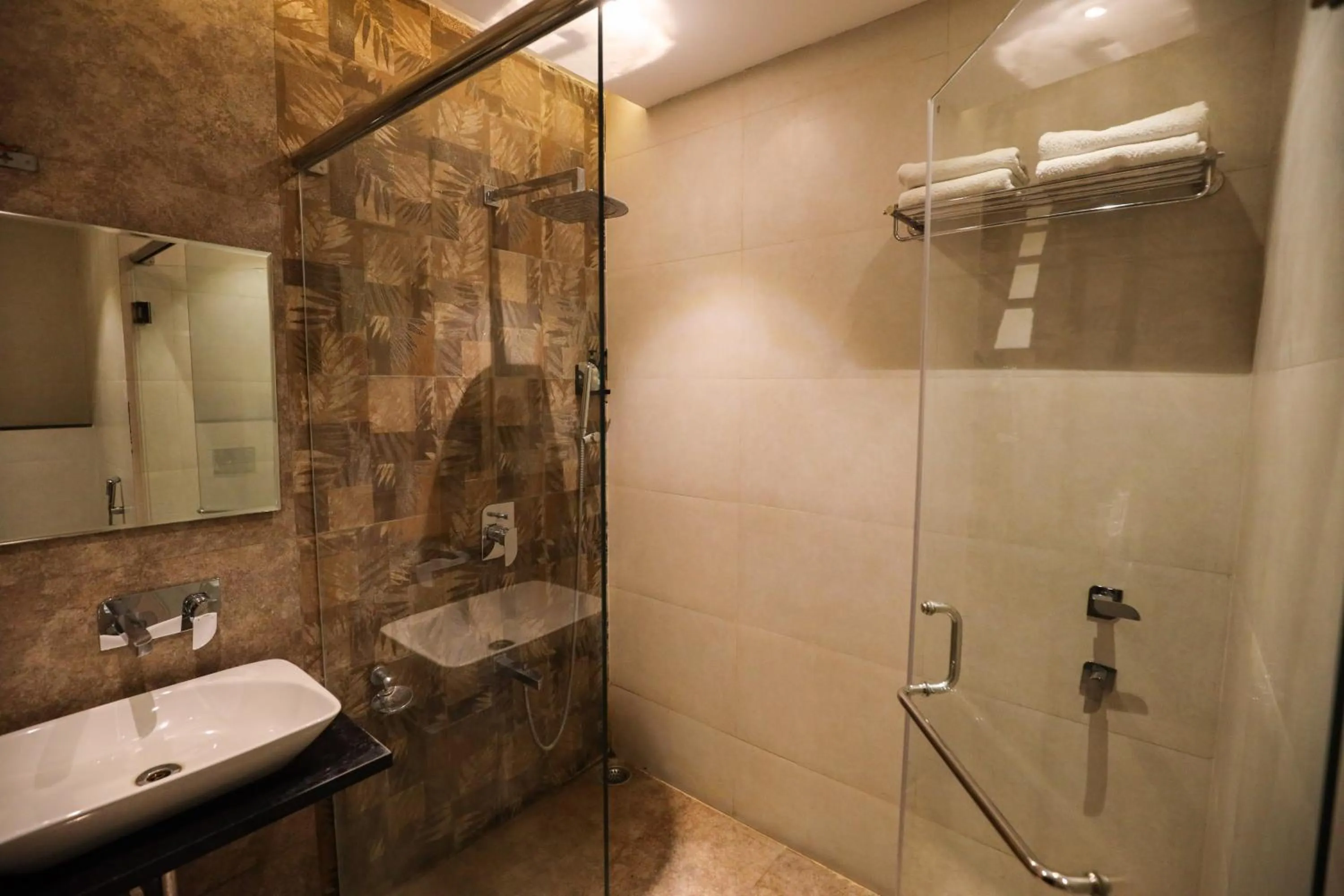 Bathroom in Hotel Atithi, Aurangabad