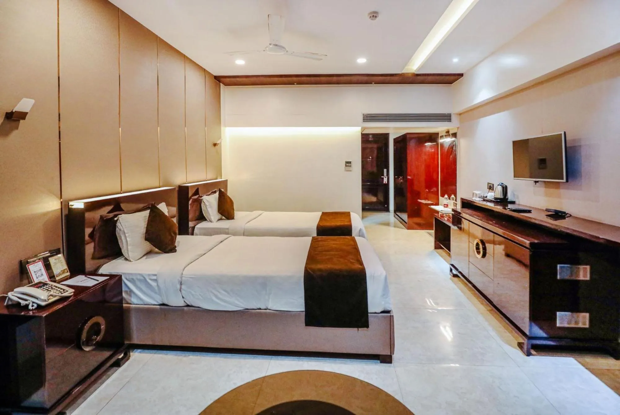 Bed in Hotel Atithi, Aurangabad