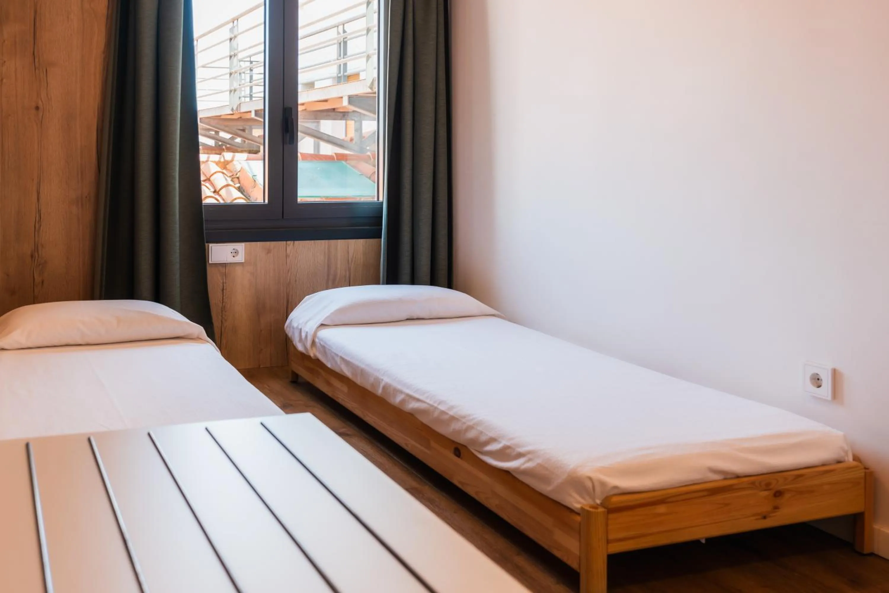 Bed in Hotel Restaurant Bon Retorn