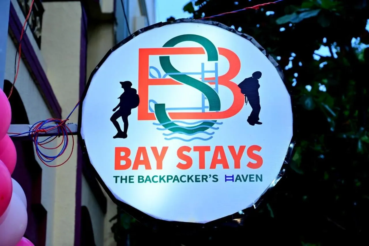 Logo/Certificate/Sign in Bay Stays near white town