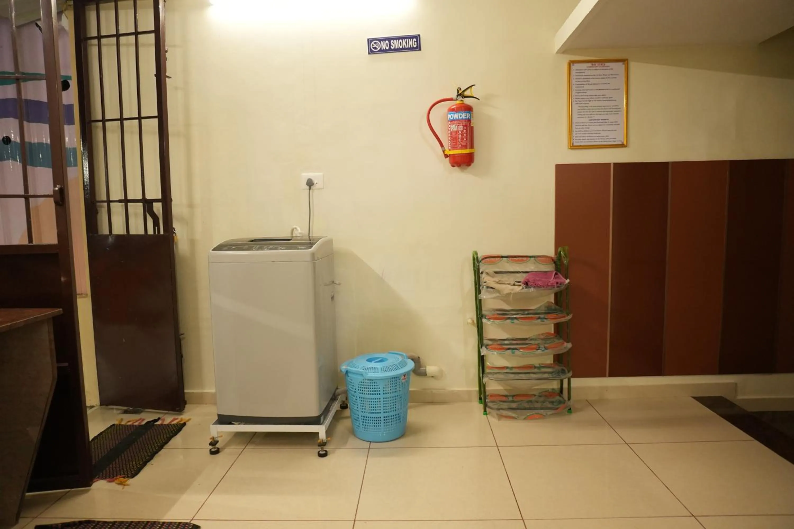 washing machine in Bay Stays near white town