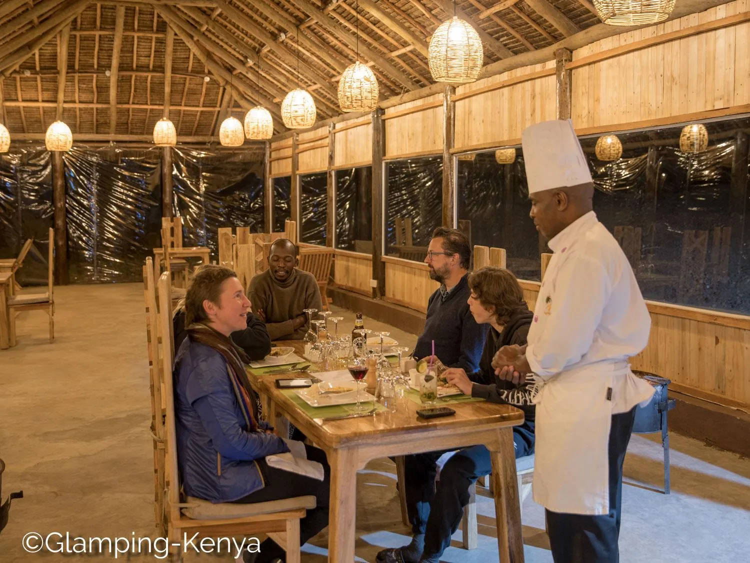 Property building in Glamping Kenya Mount Kenya Lodge Nanyuki