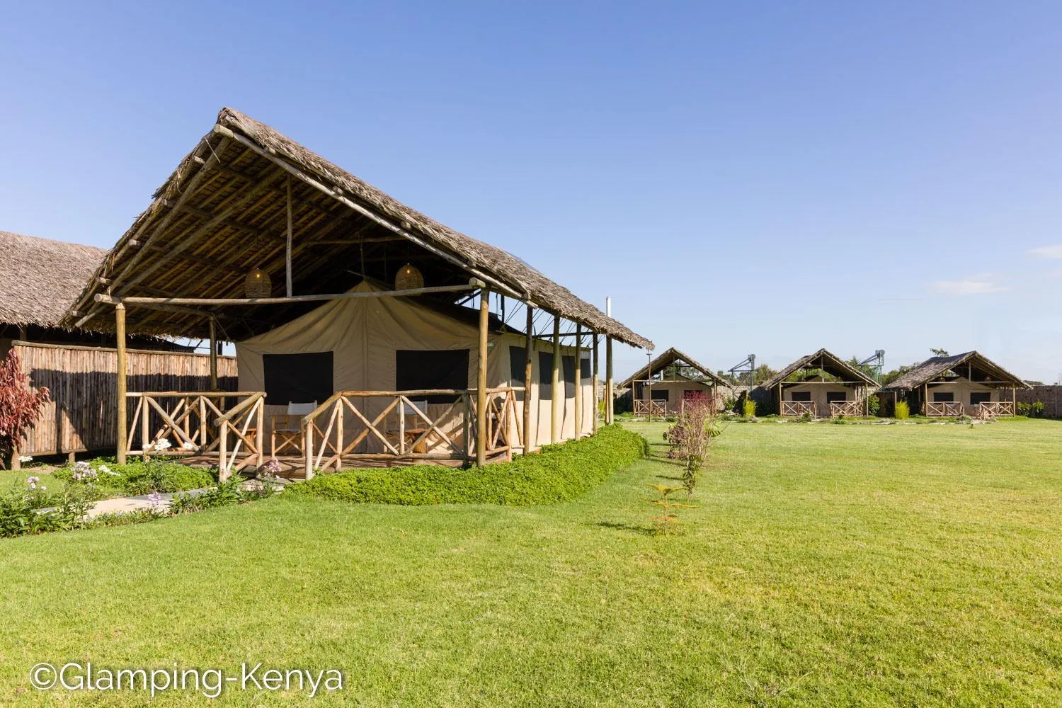 Garden in Glamping Kenya Mount Kenya Lodge Nanyuki