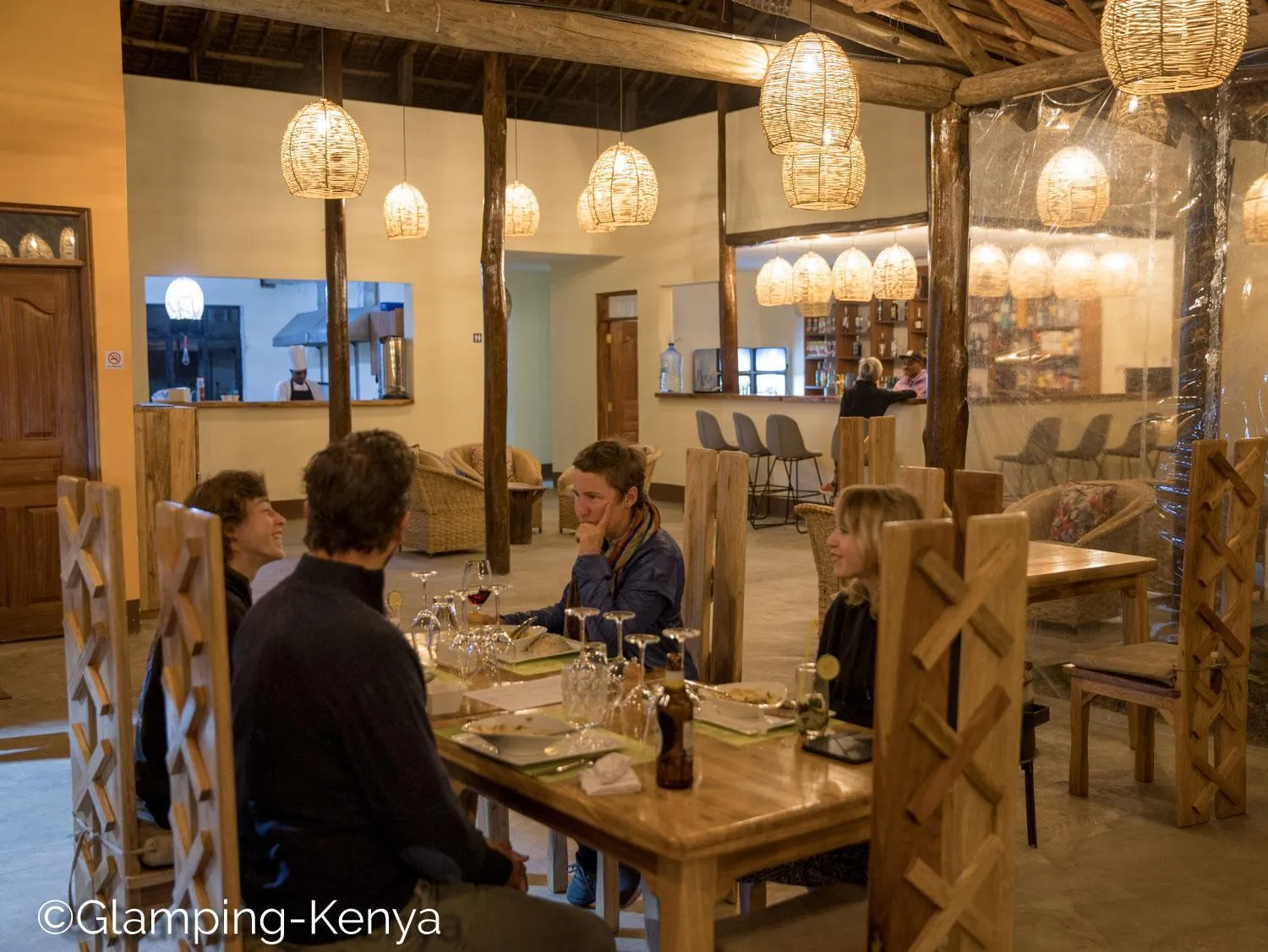 Property building in Glamping Kenya Mount Kenya Lodge Nanyuki