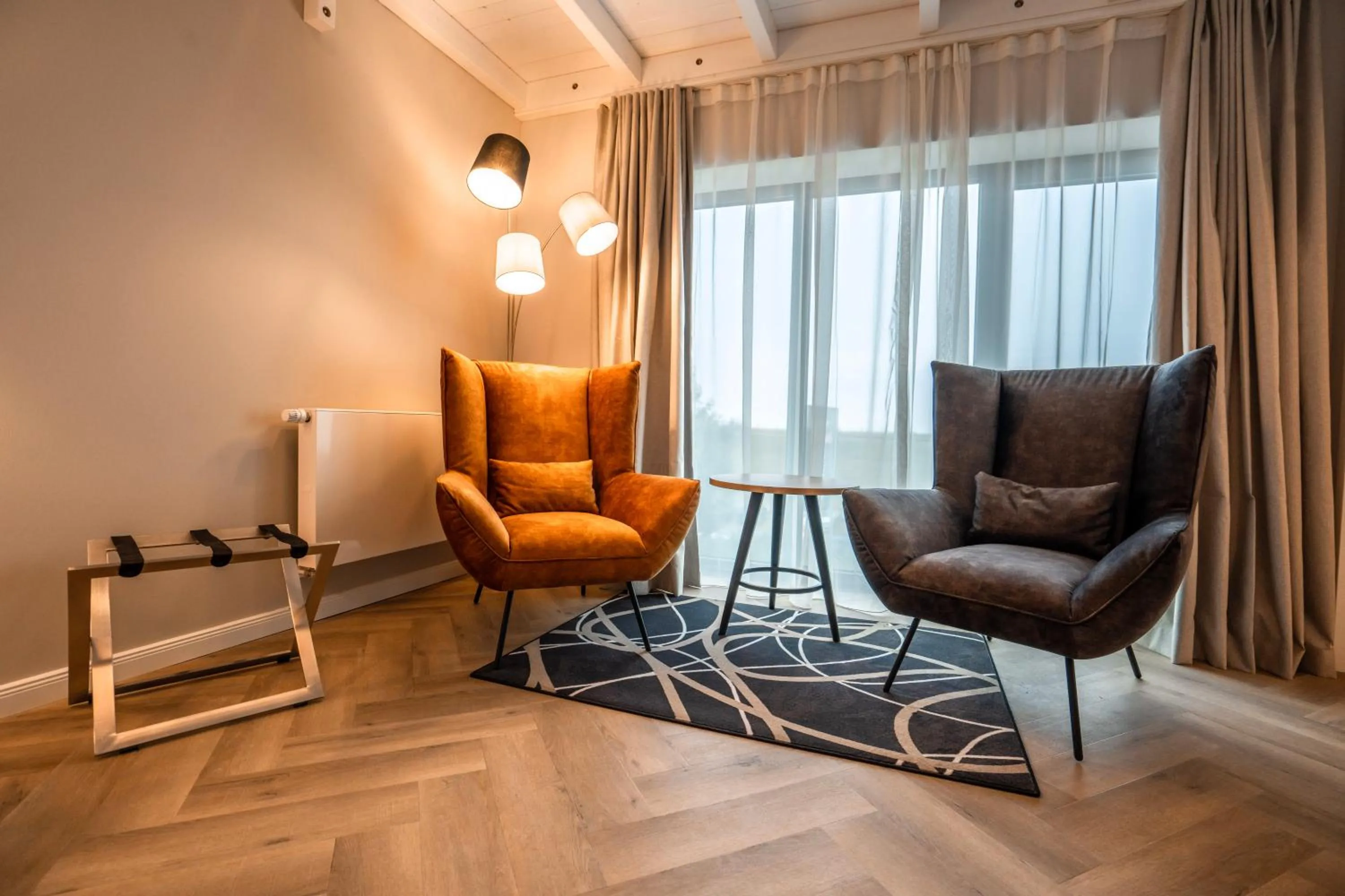 Seating area in Hotel MeerZeiten inklusive externer Schwimmbad- & Saunanutzung