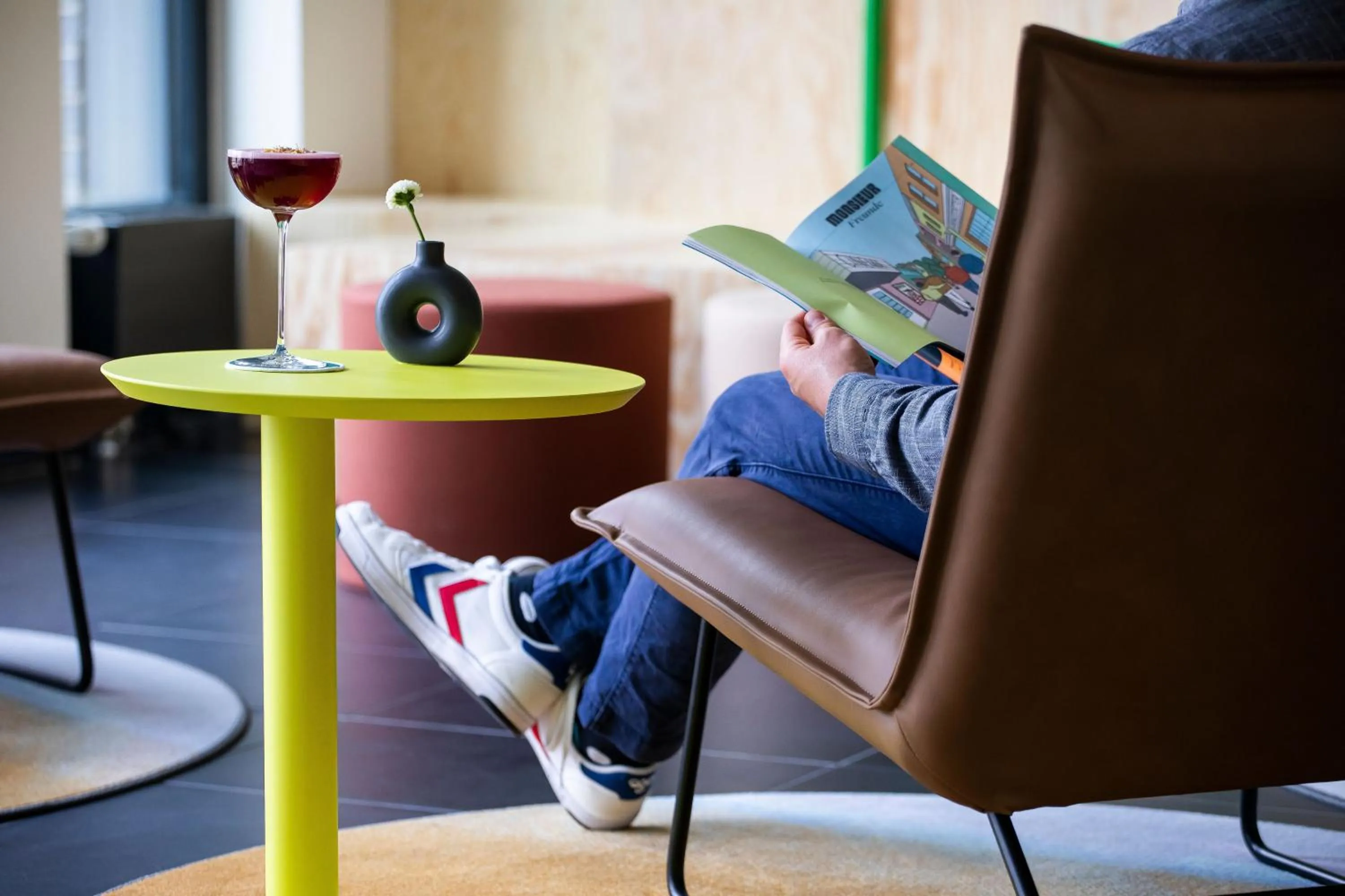 Lobby or reception in LyvInn Hotel Frankfurt
