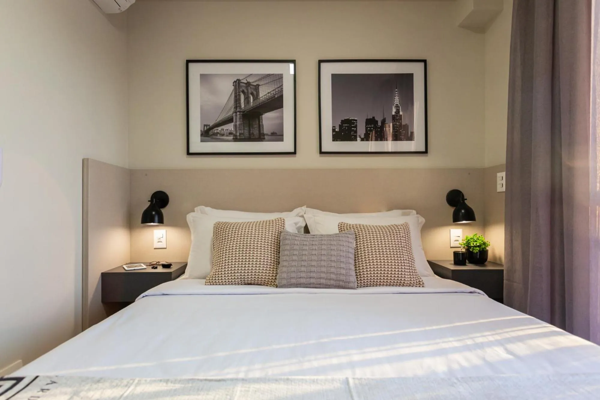 Bed in Charlie Brooklyn Studios