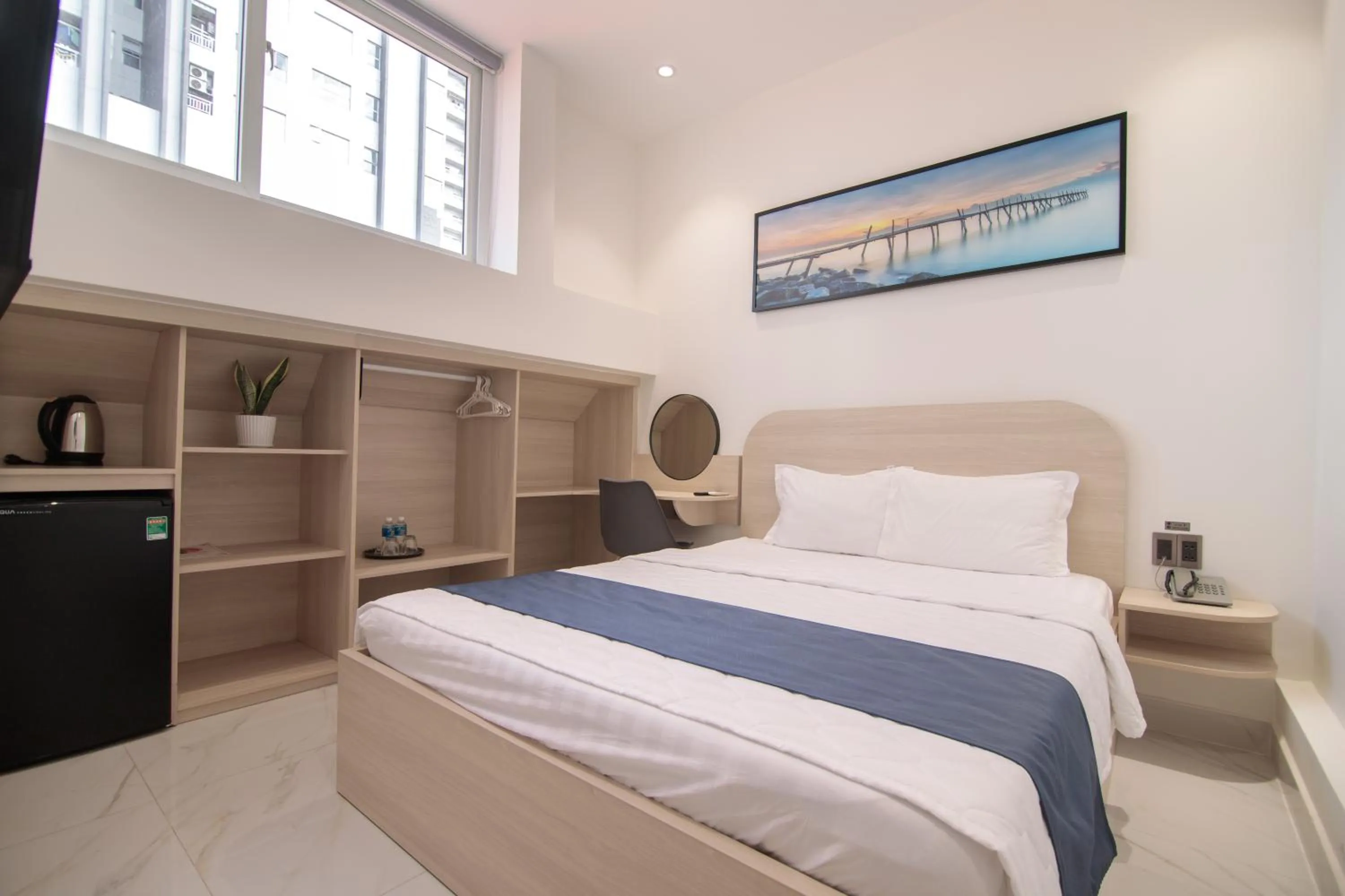 Property building, Bed in Bin Bin Hotel 8 - Near Sunrise City