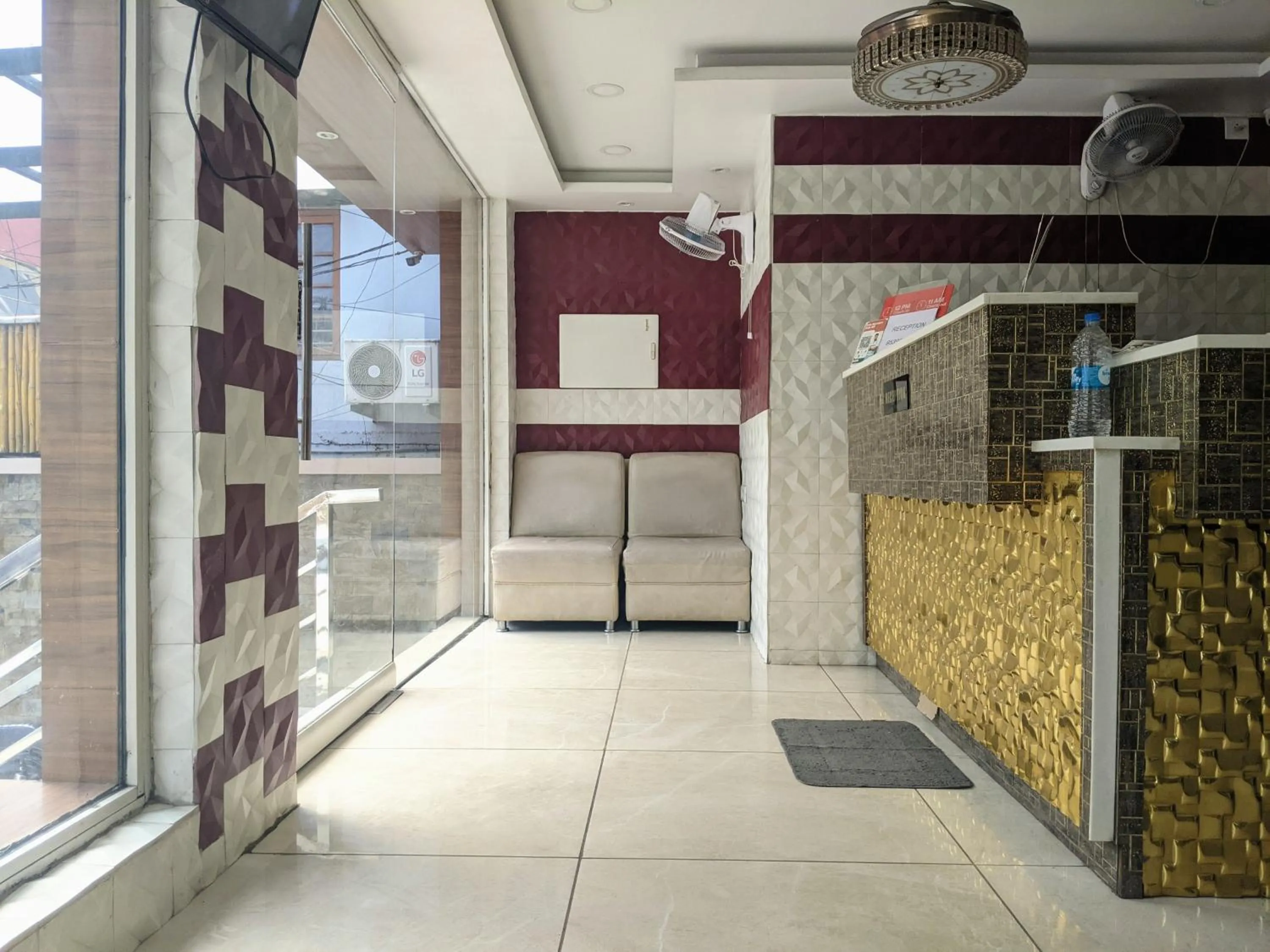 Lobby or reception in Hotel Feathers