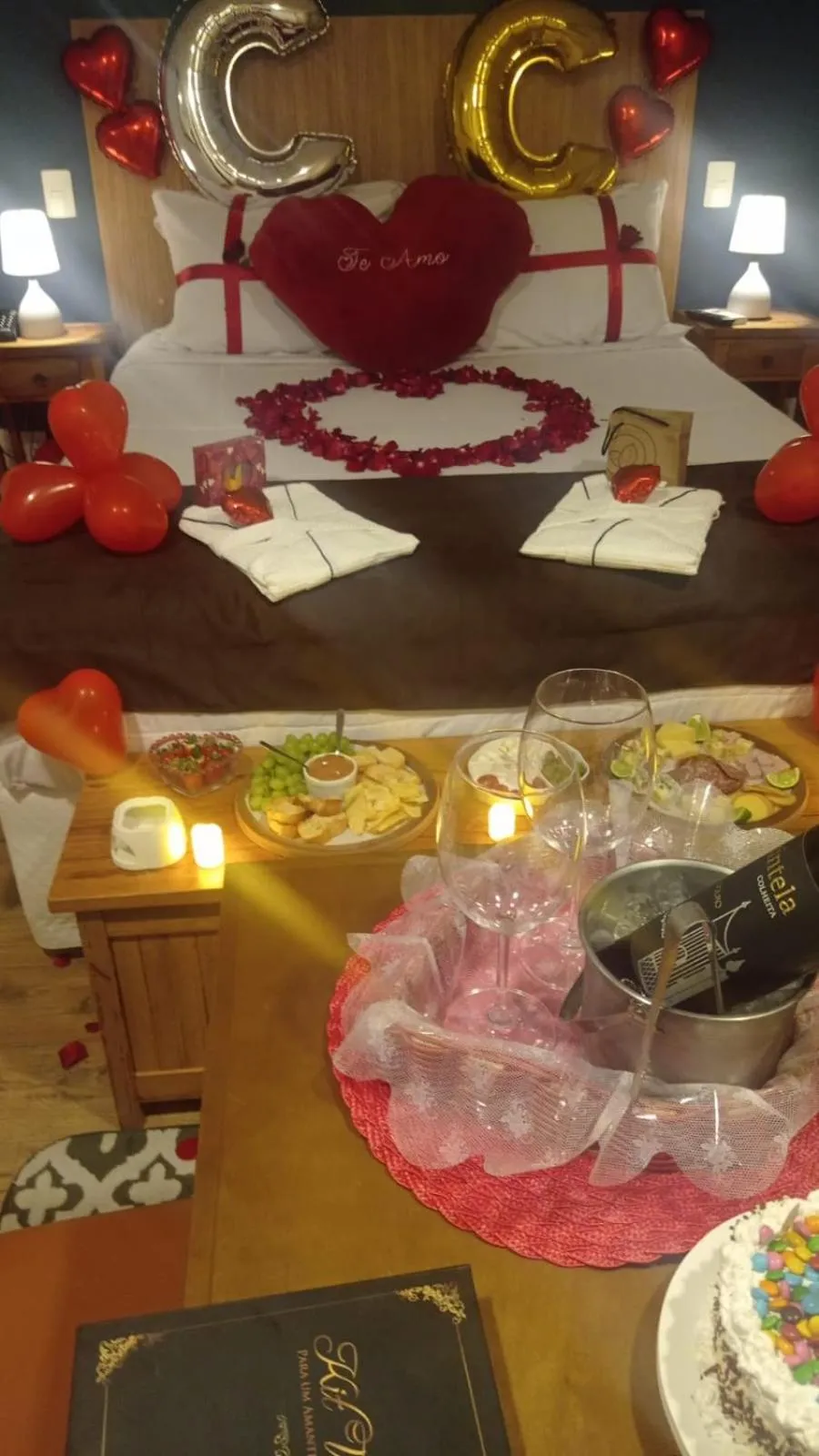 Food and drinks in Pousada Renovo da Serra