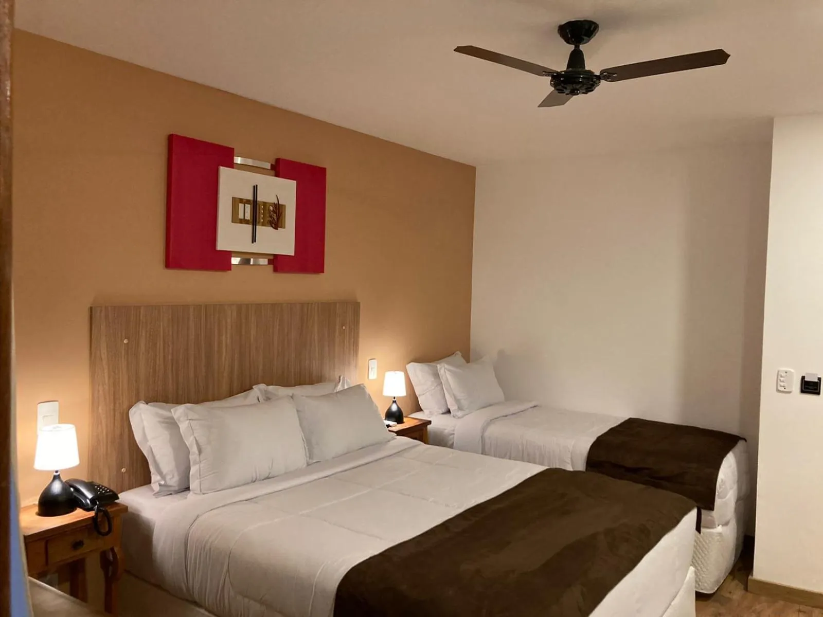 Bed in Pousada Renovo da Serra