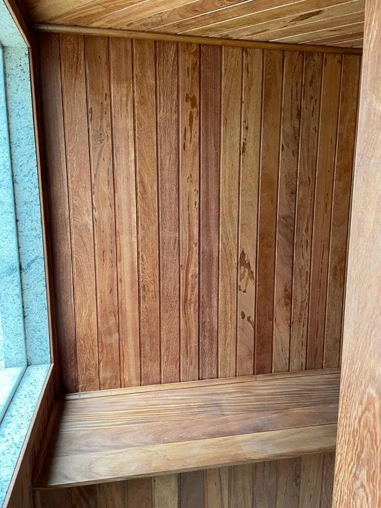 Sauna in Pousada Renovo da Serra