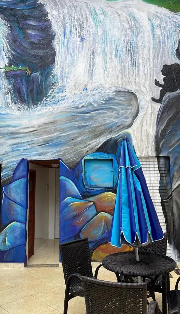 Swimming pool in Pousada Renovo da Serra