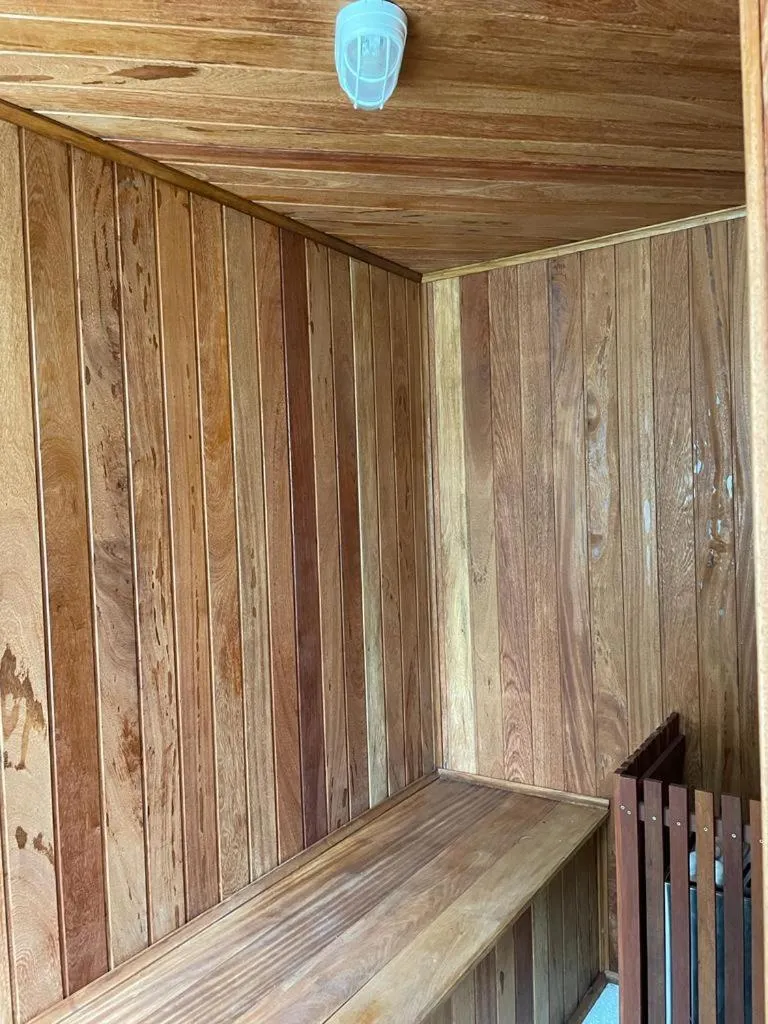 Sauna in Pousada Renovo da Serra