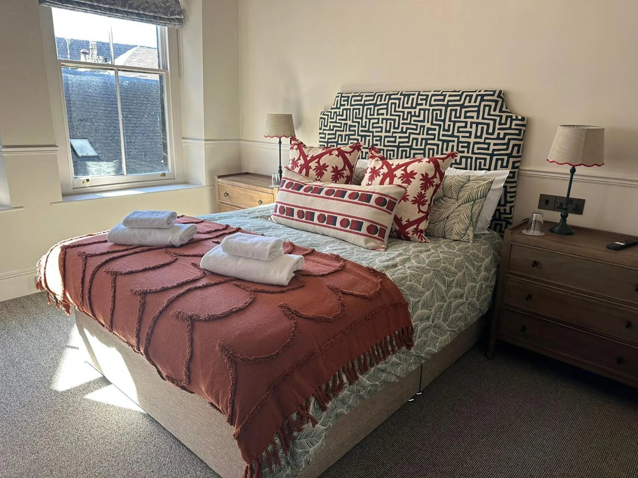 Bathroom, Bed in The Golden Cross