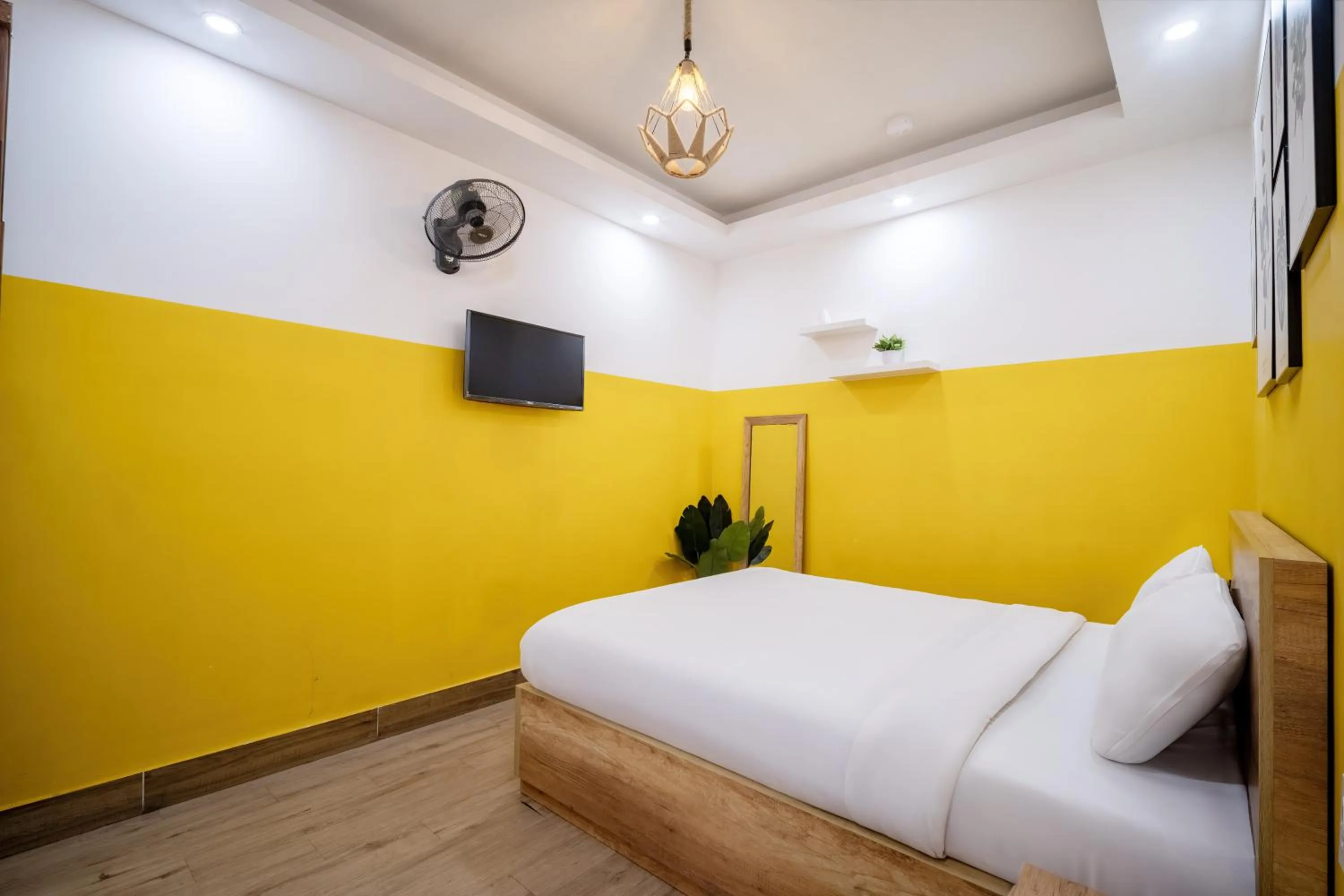 Bed in Dalat Blanc Hotel 2