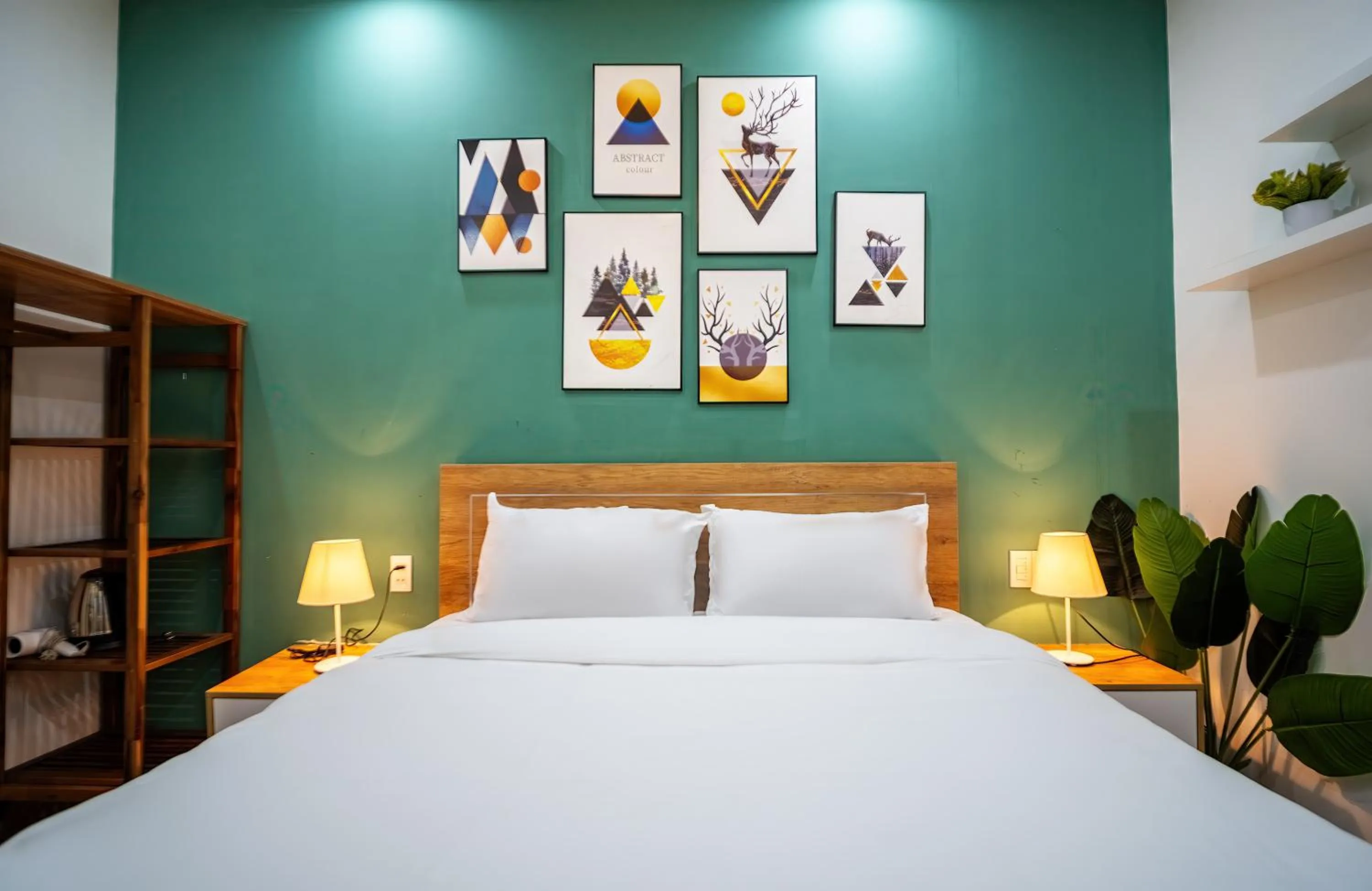 Bed in Dalat Blanc Hotel 2