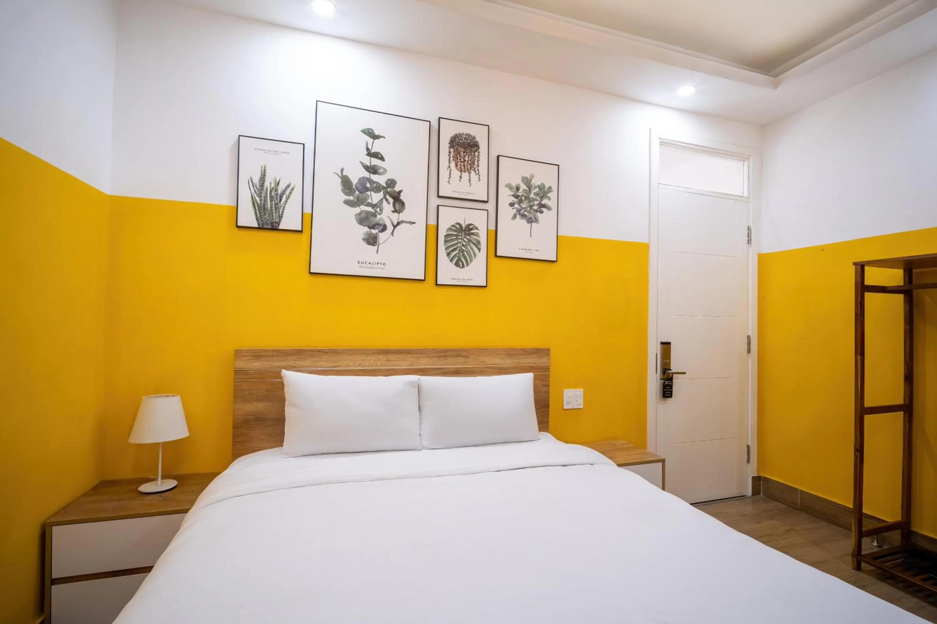 Bed in Dalat Blanc Hotel 2