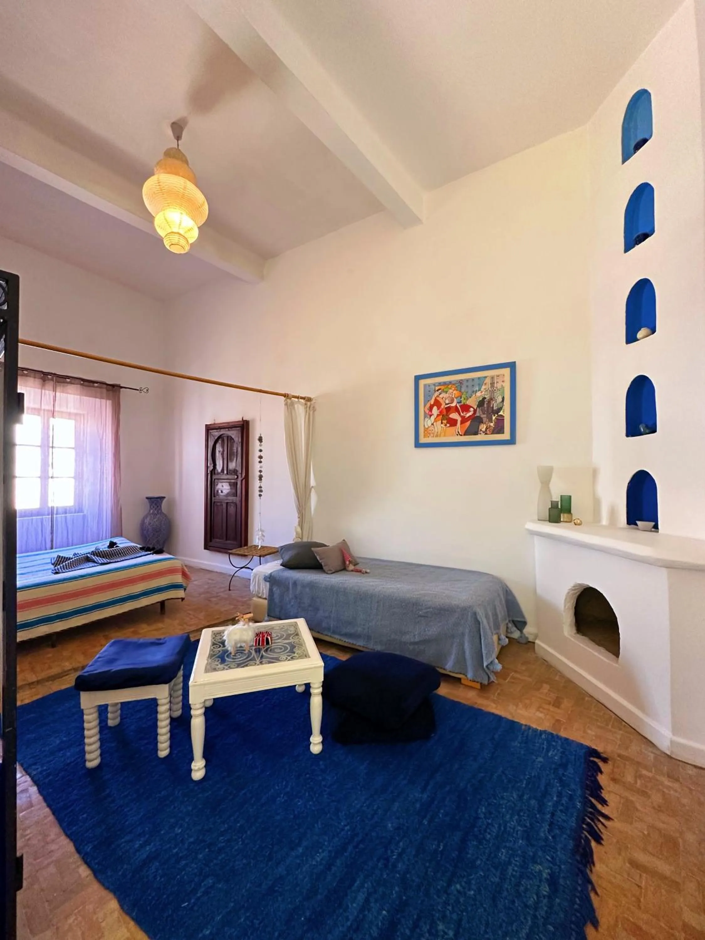 Bed in Les Terrasses d'Essaouira - Yoga Studio