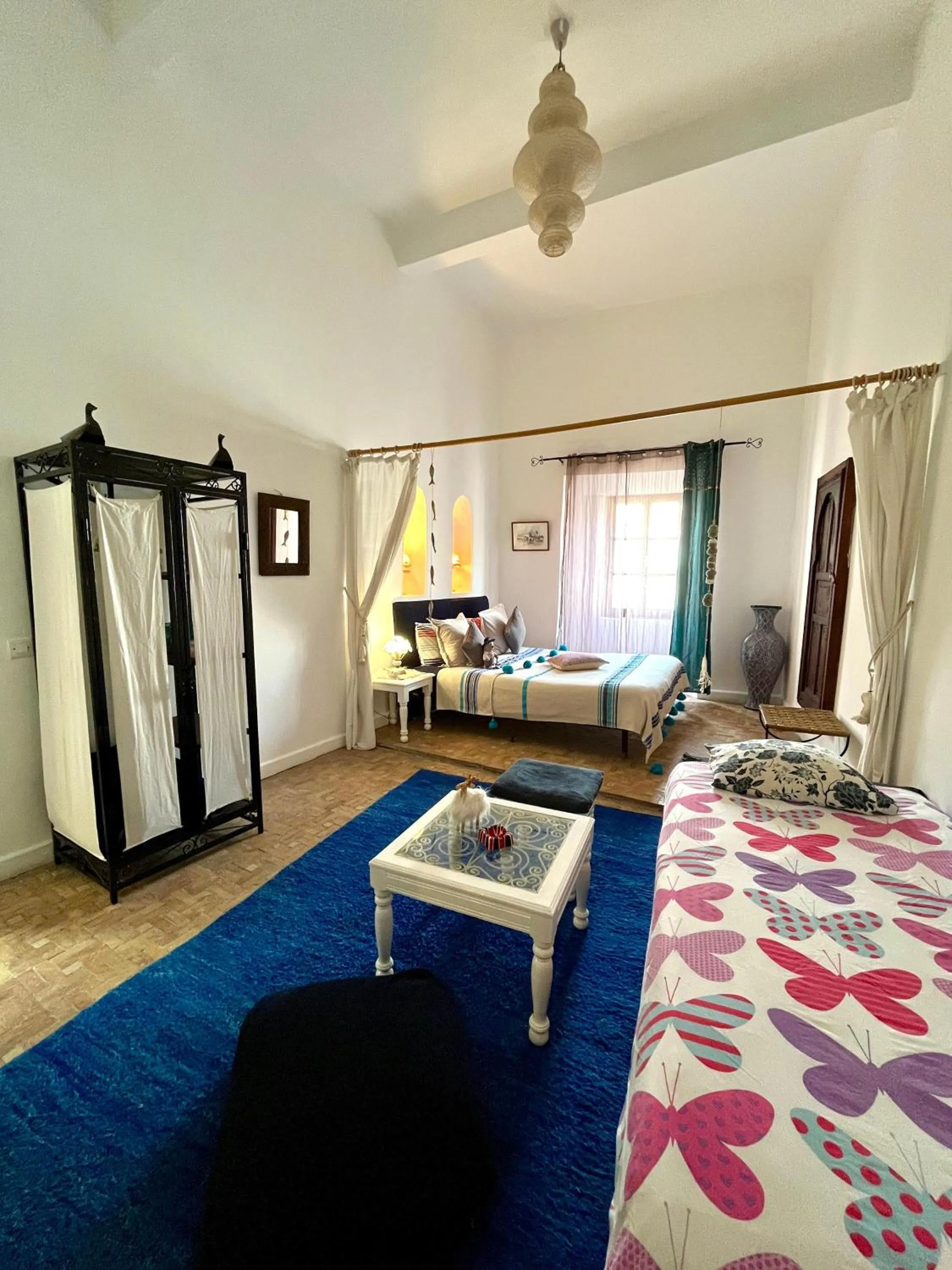 Bathroom, Bed in Les Terrasses d'Essaouira - Yoga Studio