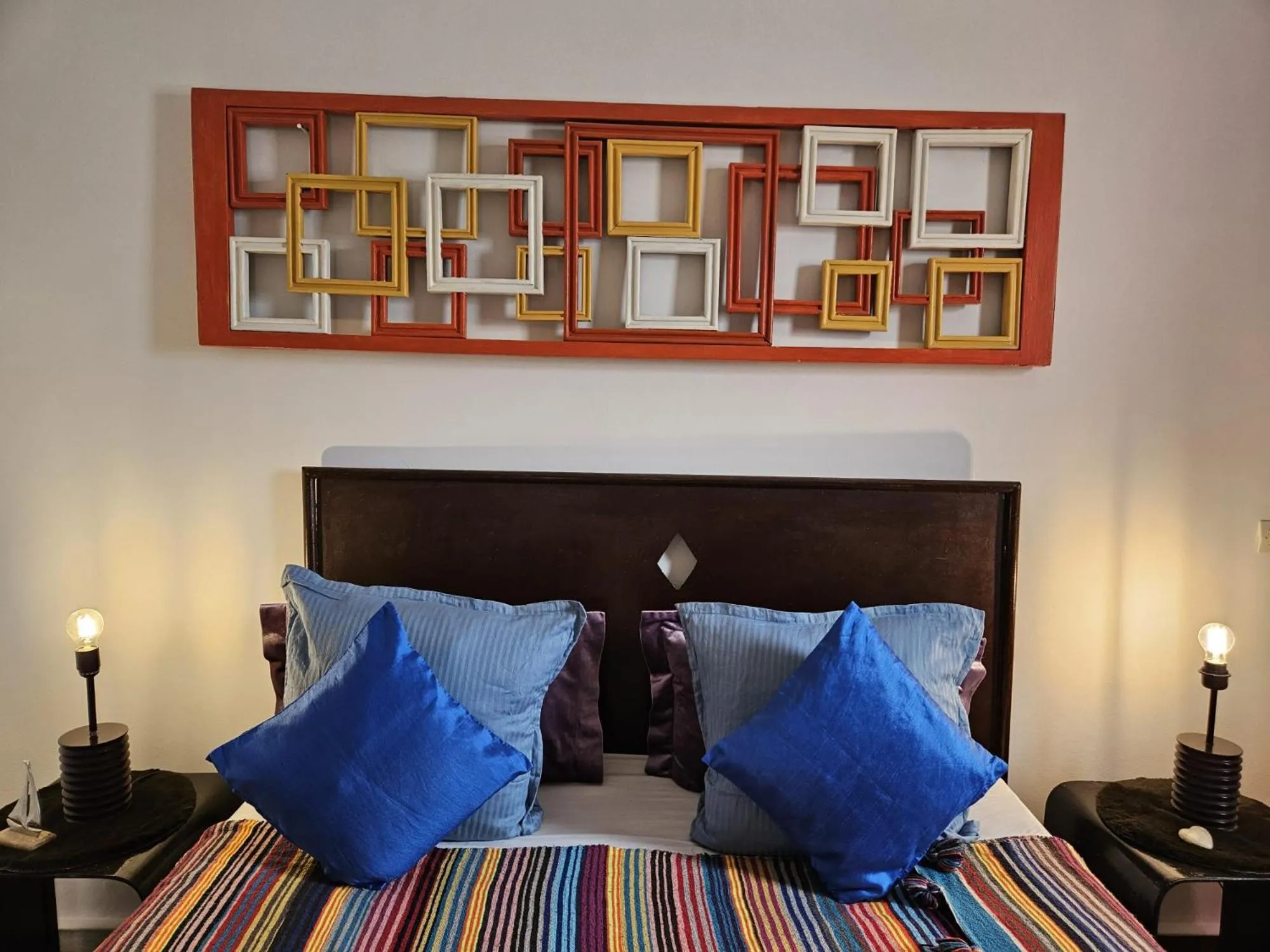 Bed in Les Terrasses d'Essaouira - Yoga Studio