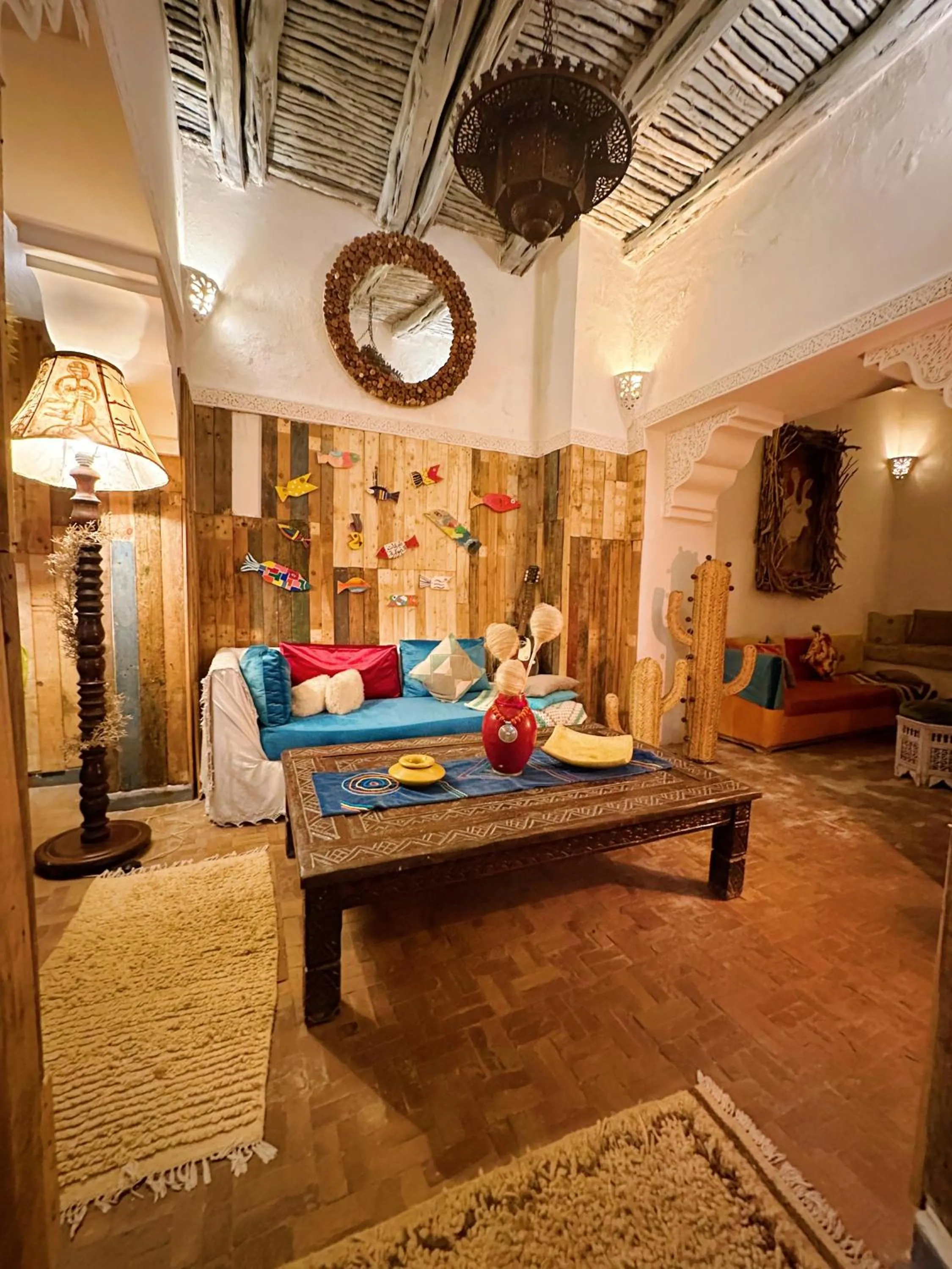 Living room in Les Terrasses d'Essaouira - Yoga Studio