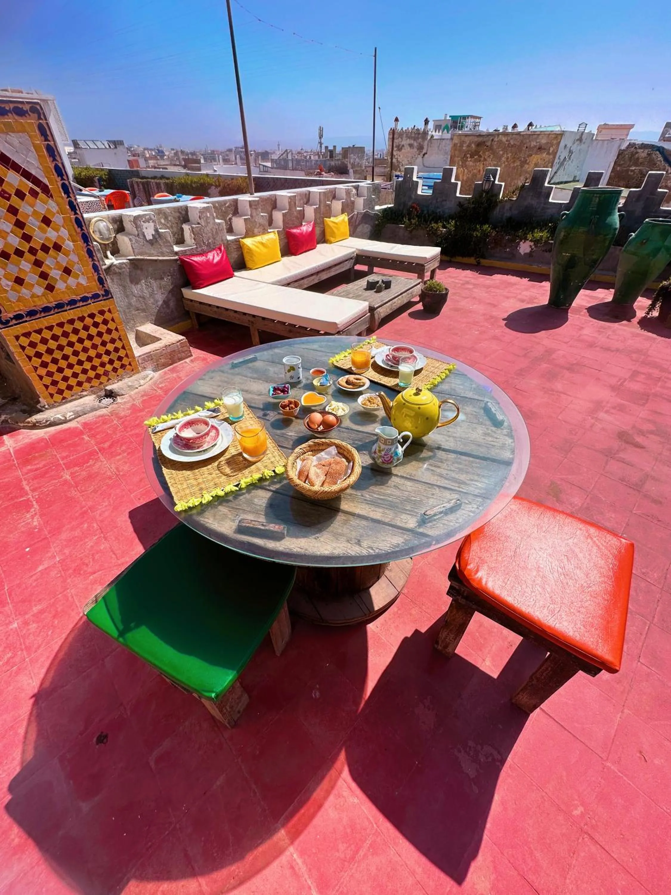 Restaurant/places to eat in Les Terrasses d'Essaouira - Yoga Studio