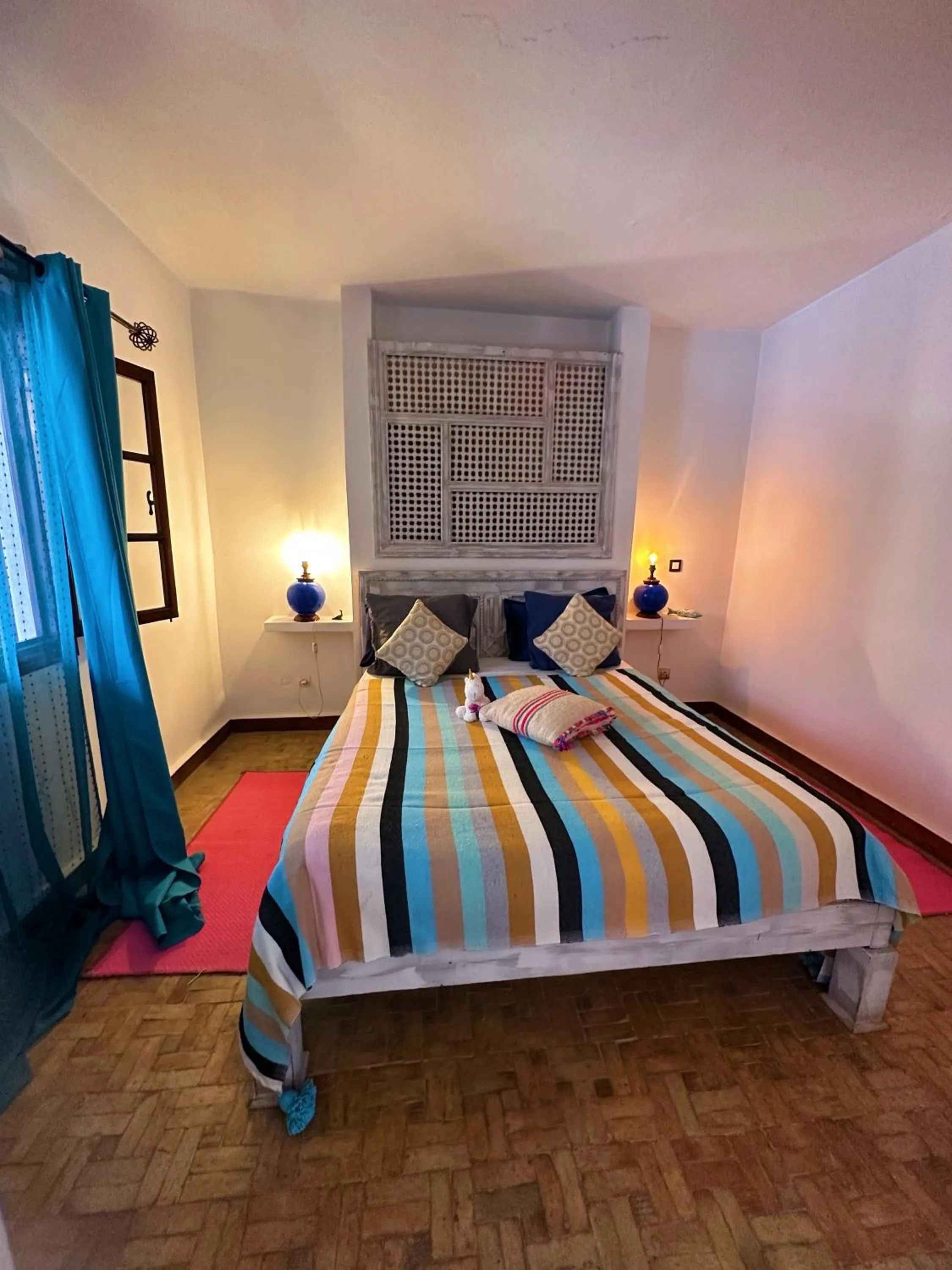 Bed in Les Terrasses d'Essaouira - Yoga Studio