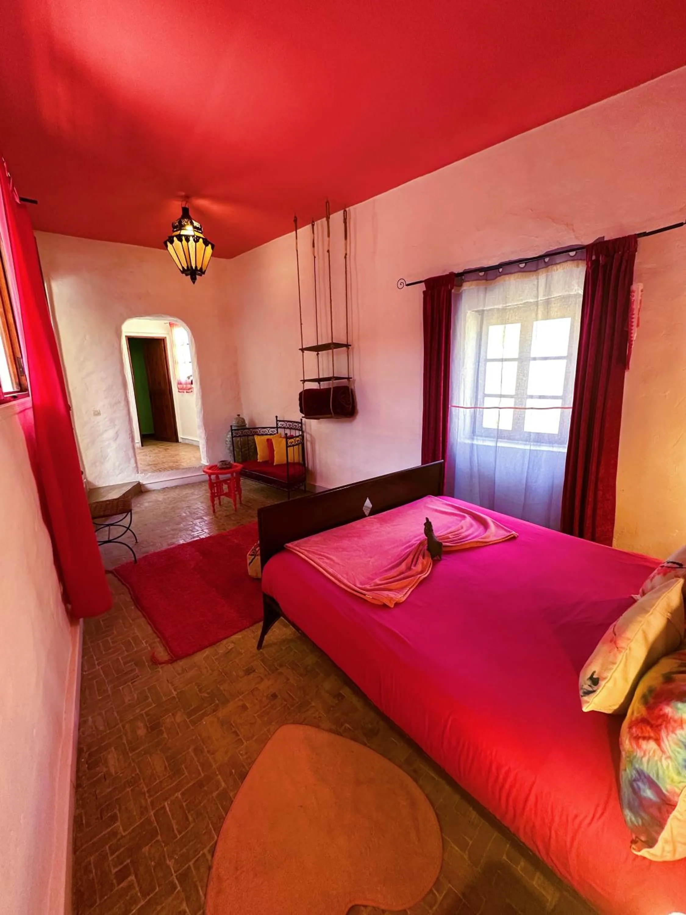 Bed in Les Terrasses d'Essaouira - Yoga Studio