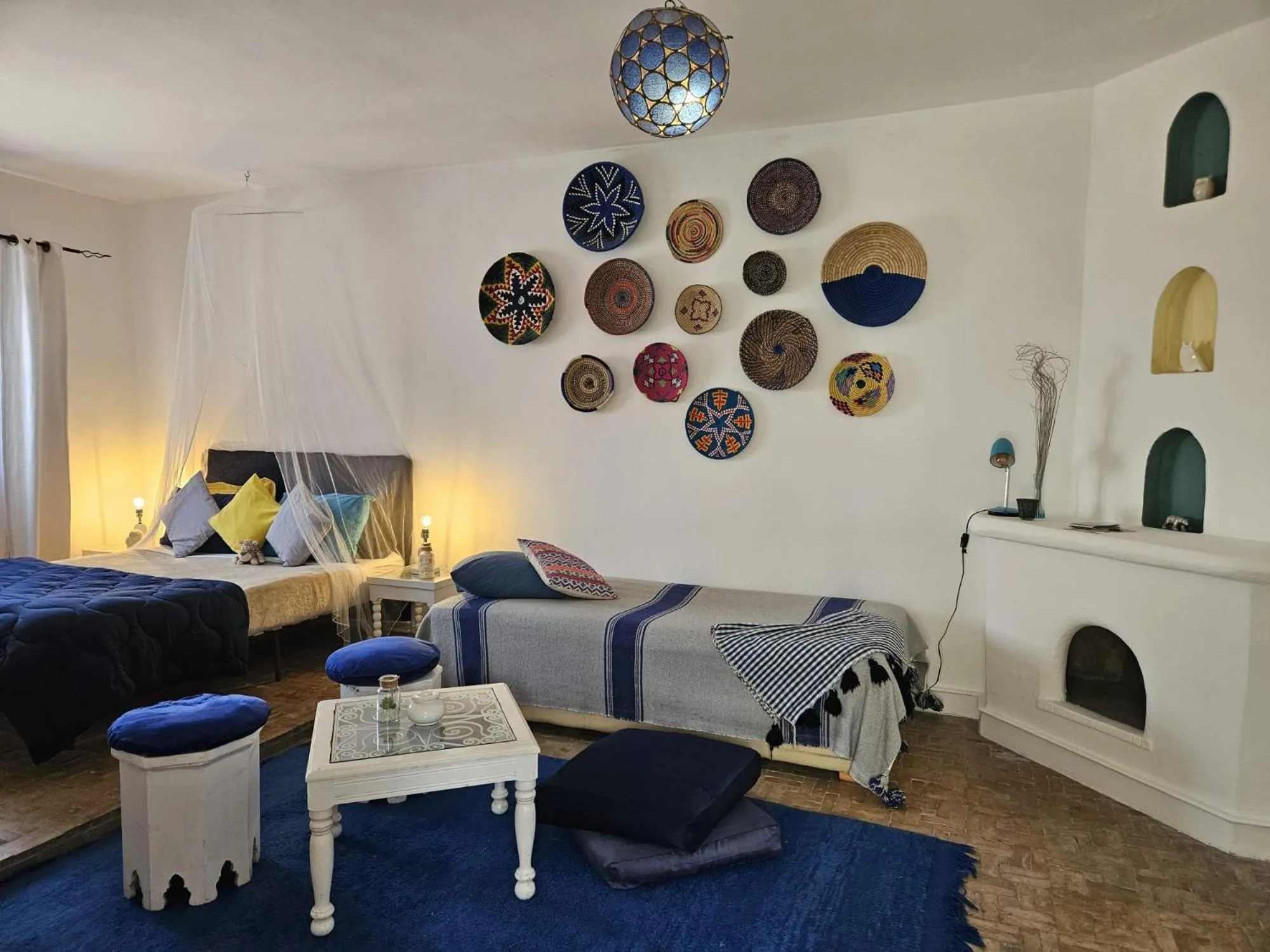Photo of the whole room, Bed in Les Terrasses d'Essaouira - Yoga Studio