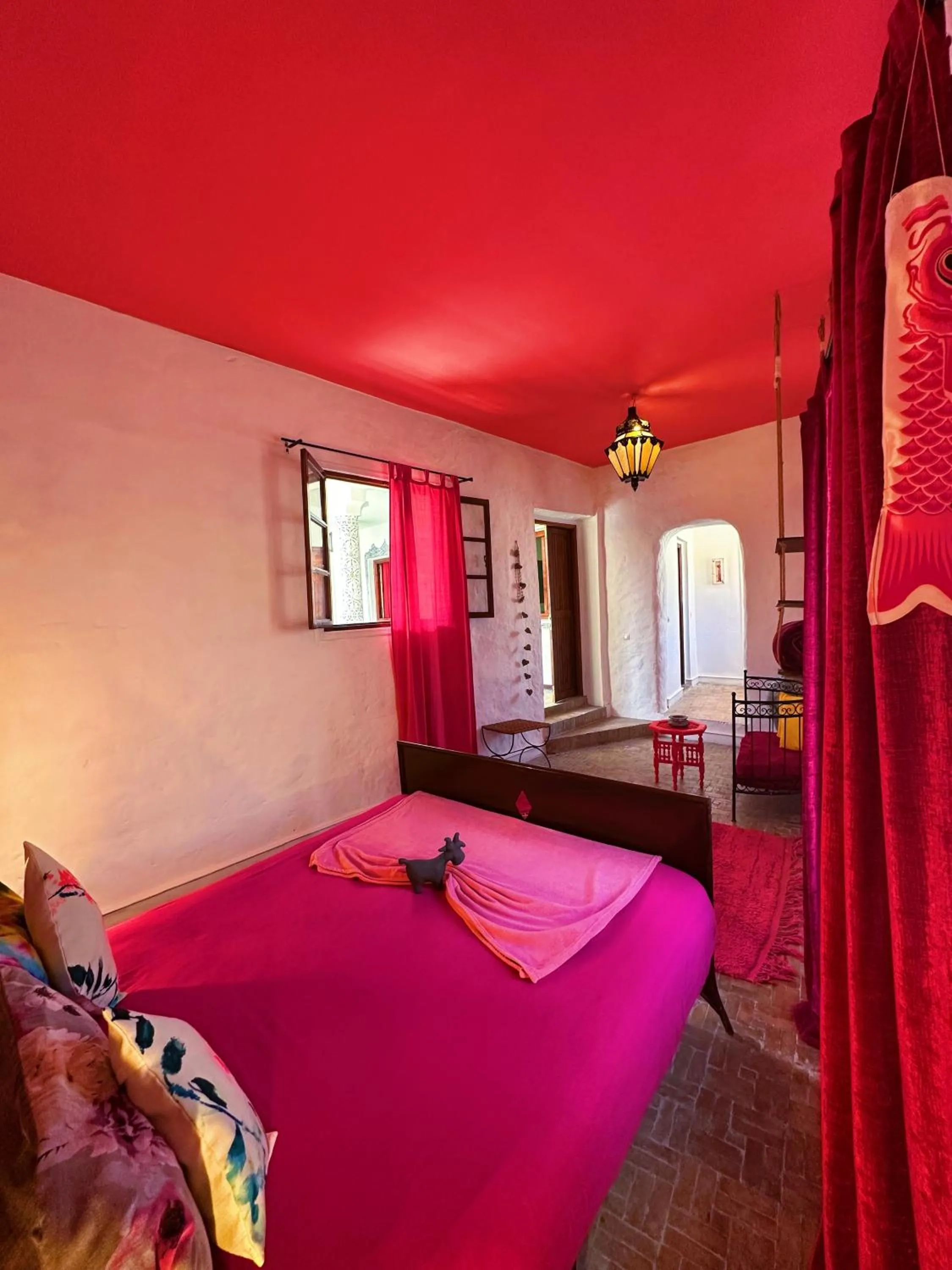 Bed in Les Terrasses d'Essaouira - Yoga Studio
