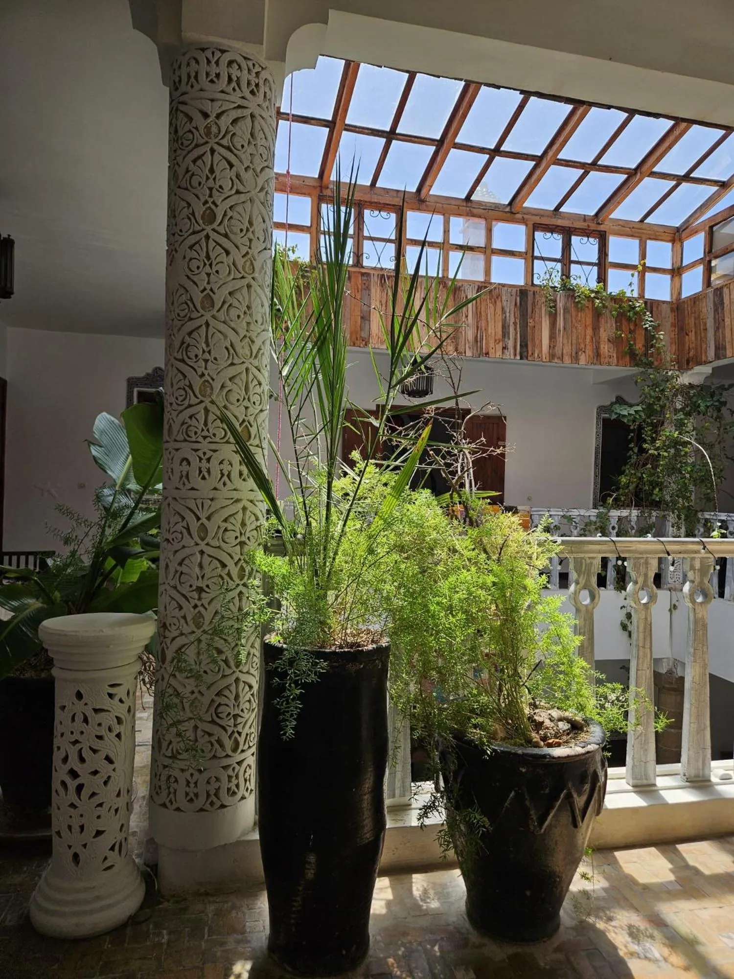 Patio in Les Terrasses d'Essaouira - Yoga Studio