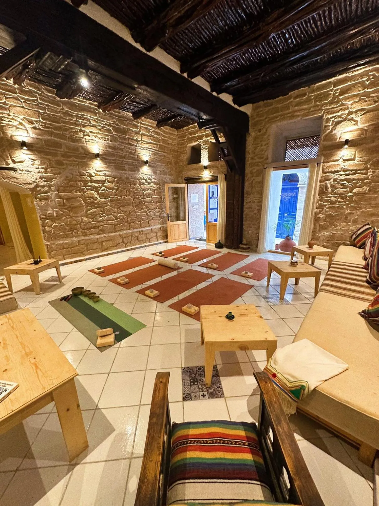 Fitness centre/facilities in Les Terrasses d'Essaouira - Yoga Studio