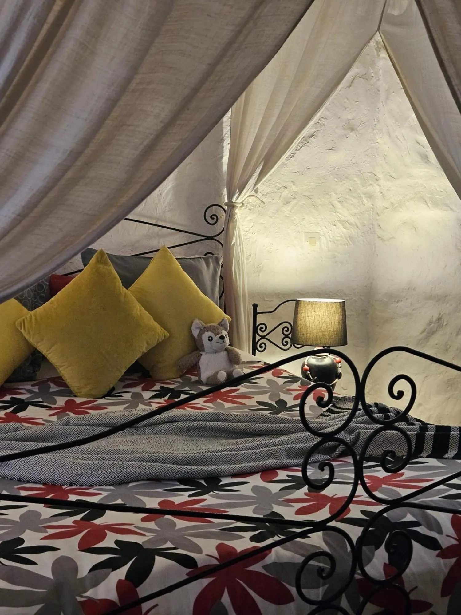 Bed in Les Terrasses d'Essaouira - Yoga Studio