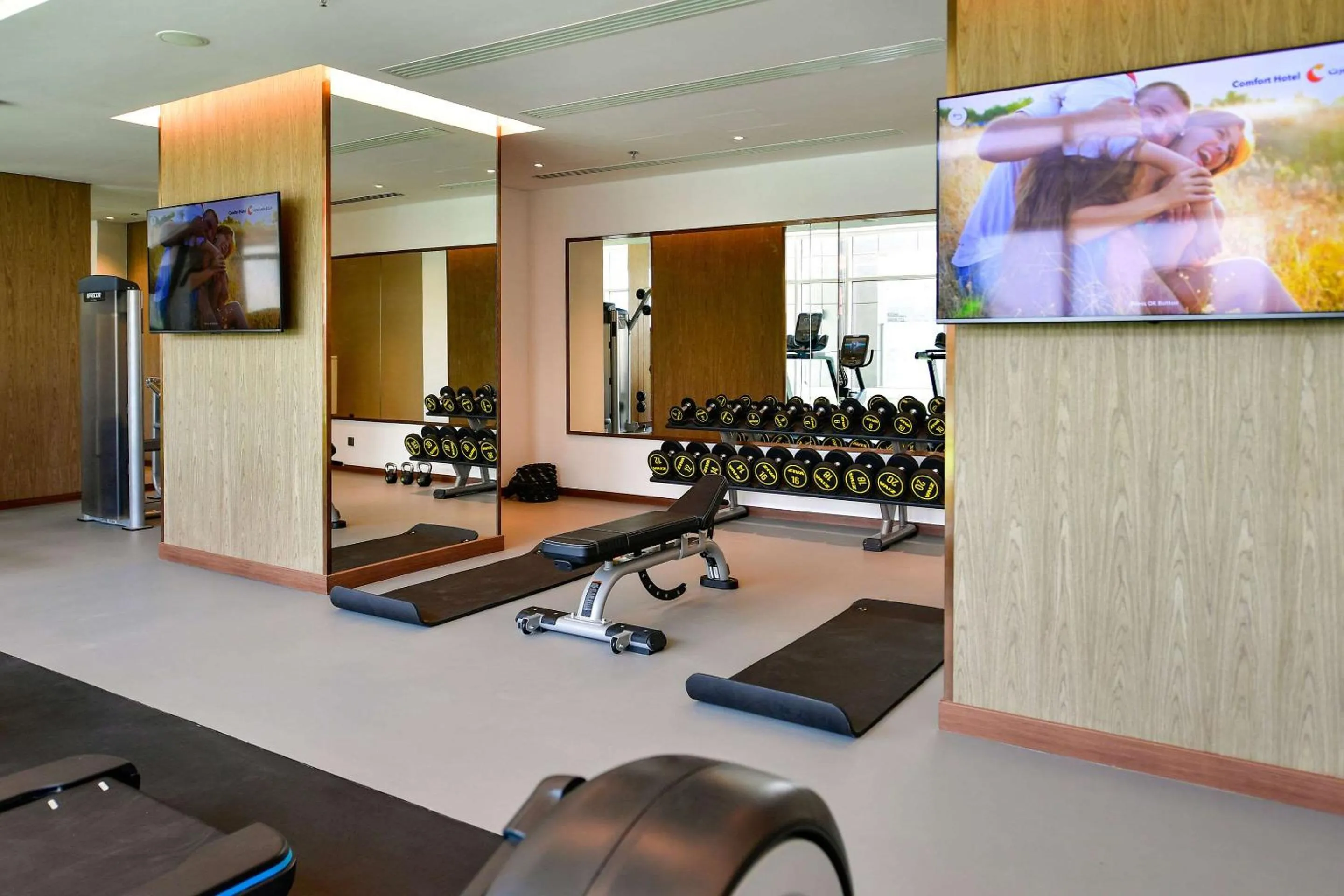 Fitness centre/facilities in Comfort Hotel Riyadh Olaya