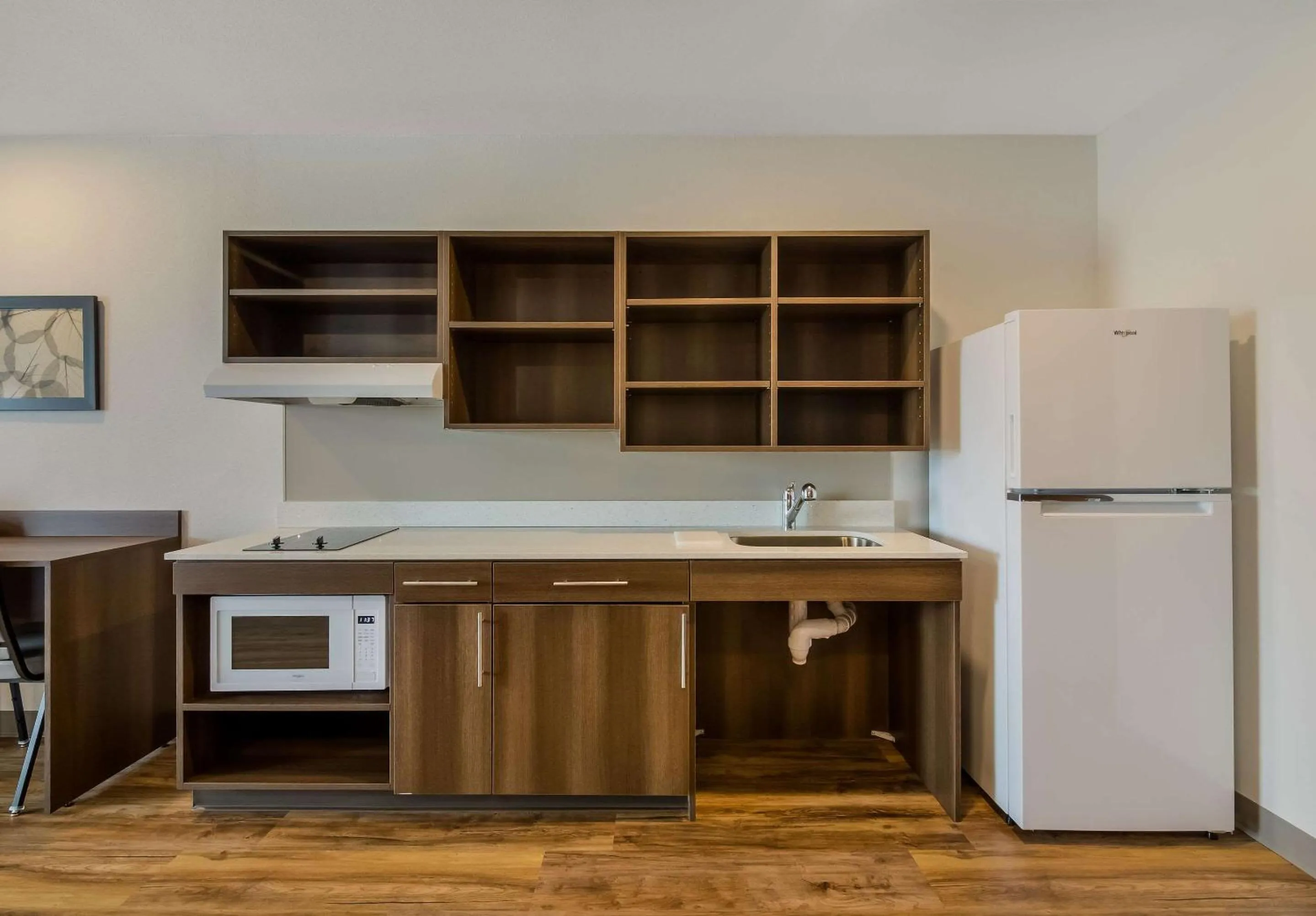Kitchen or kitchenette in WoodSpring Suites Roanoke
