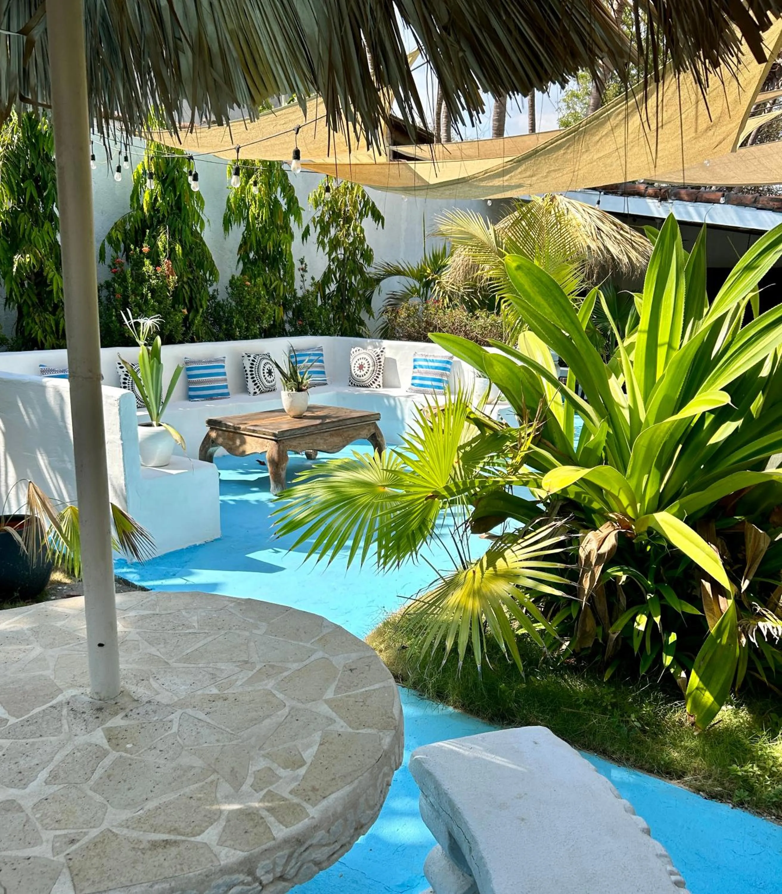 Patio in Hotel Tranquilo