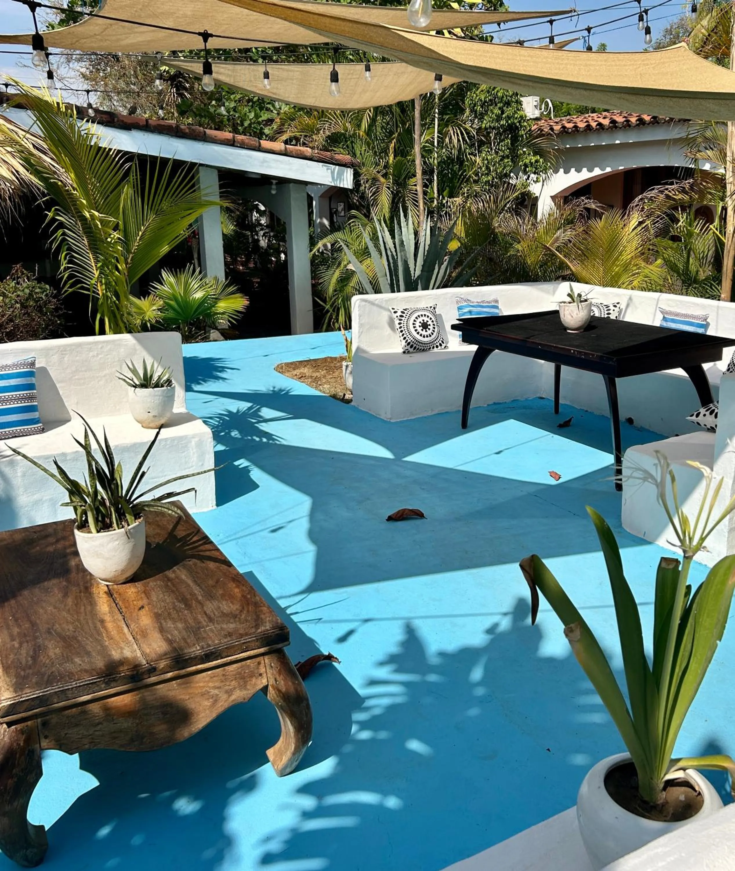 Patio in Hotel Tranquilo