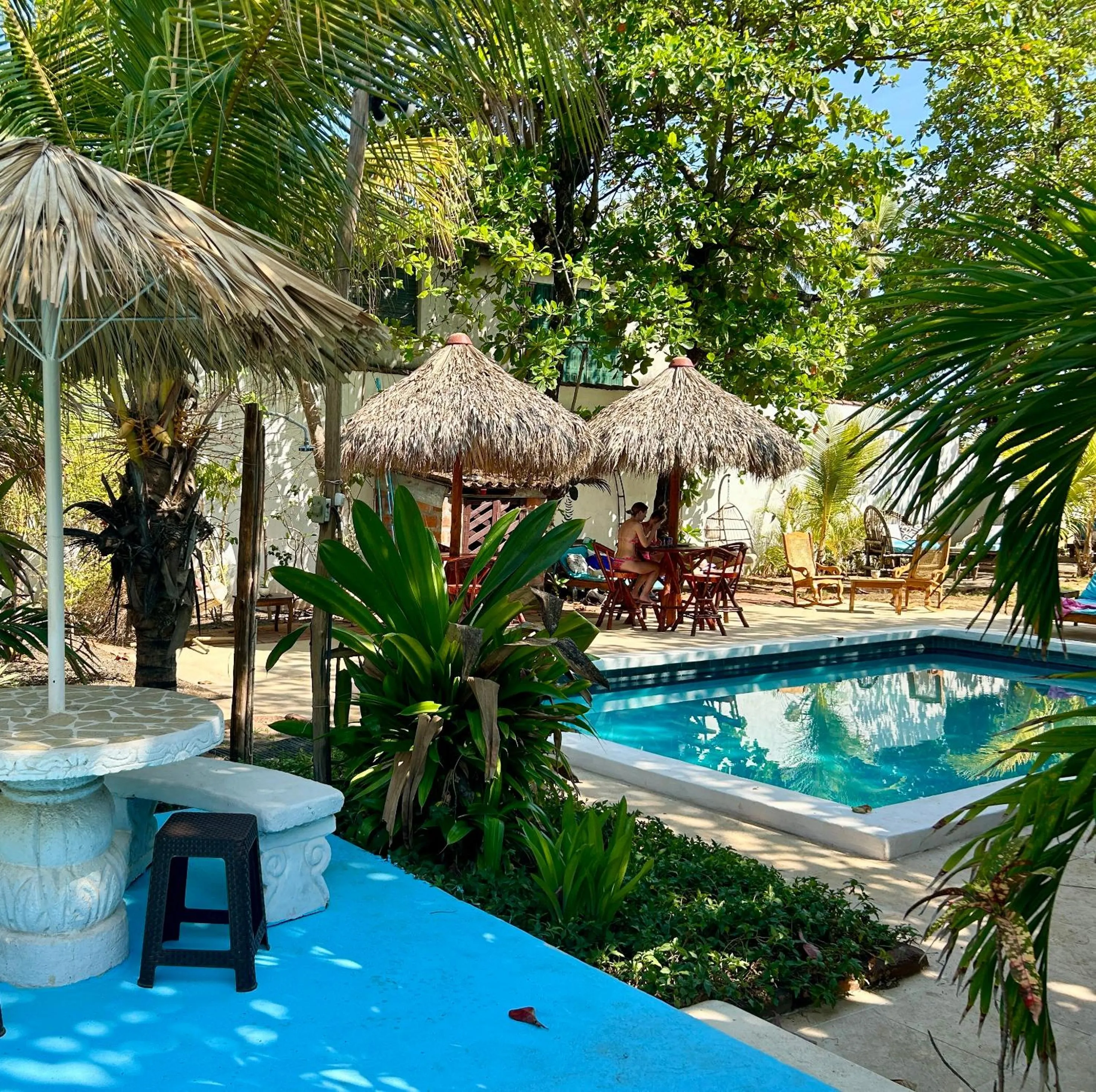 Patio in Hotel Tranquilo