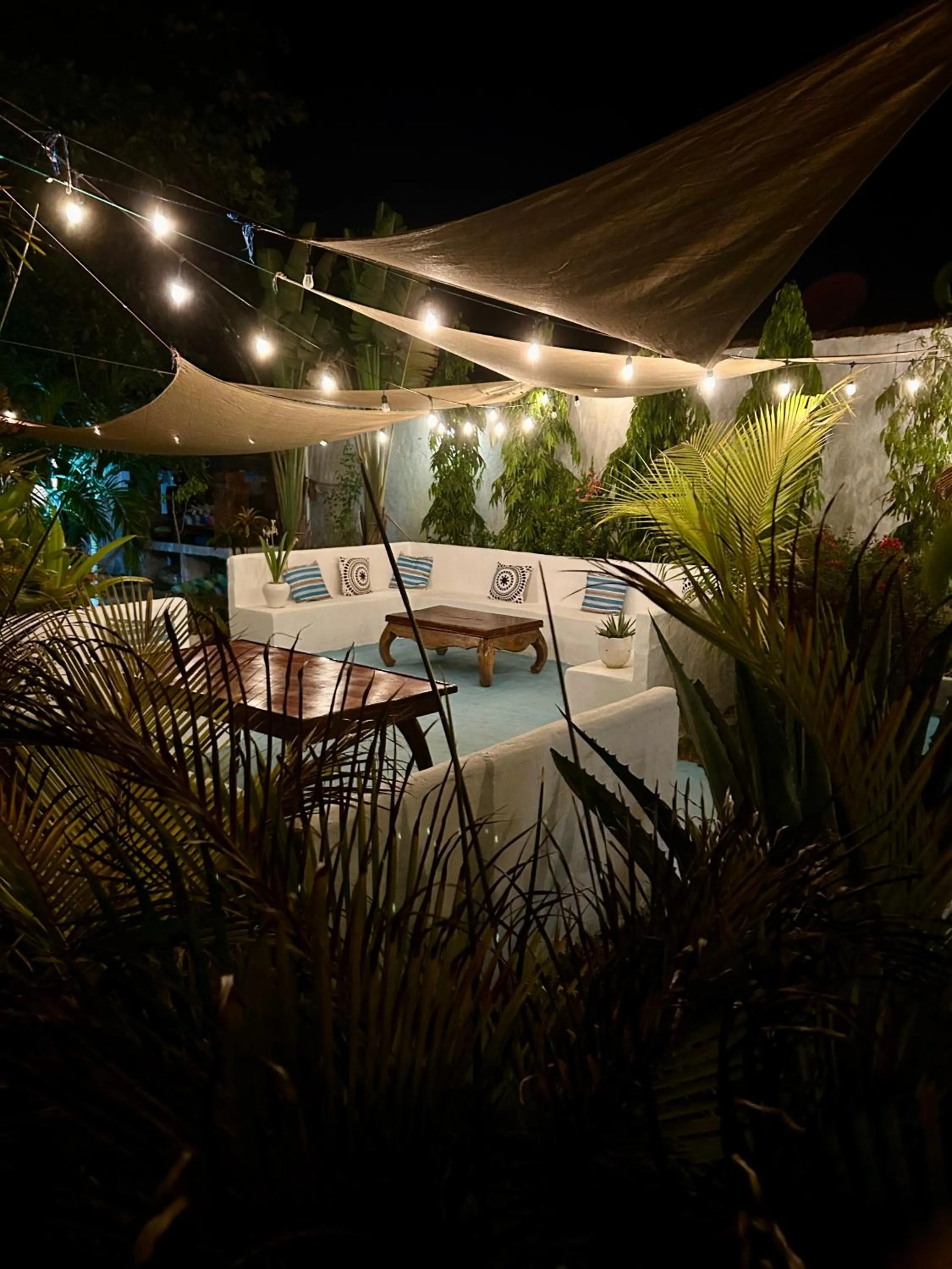 Patio in Hotel Tranquilo