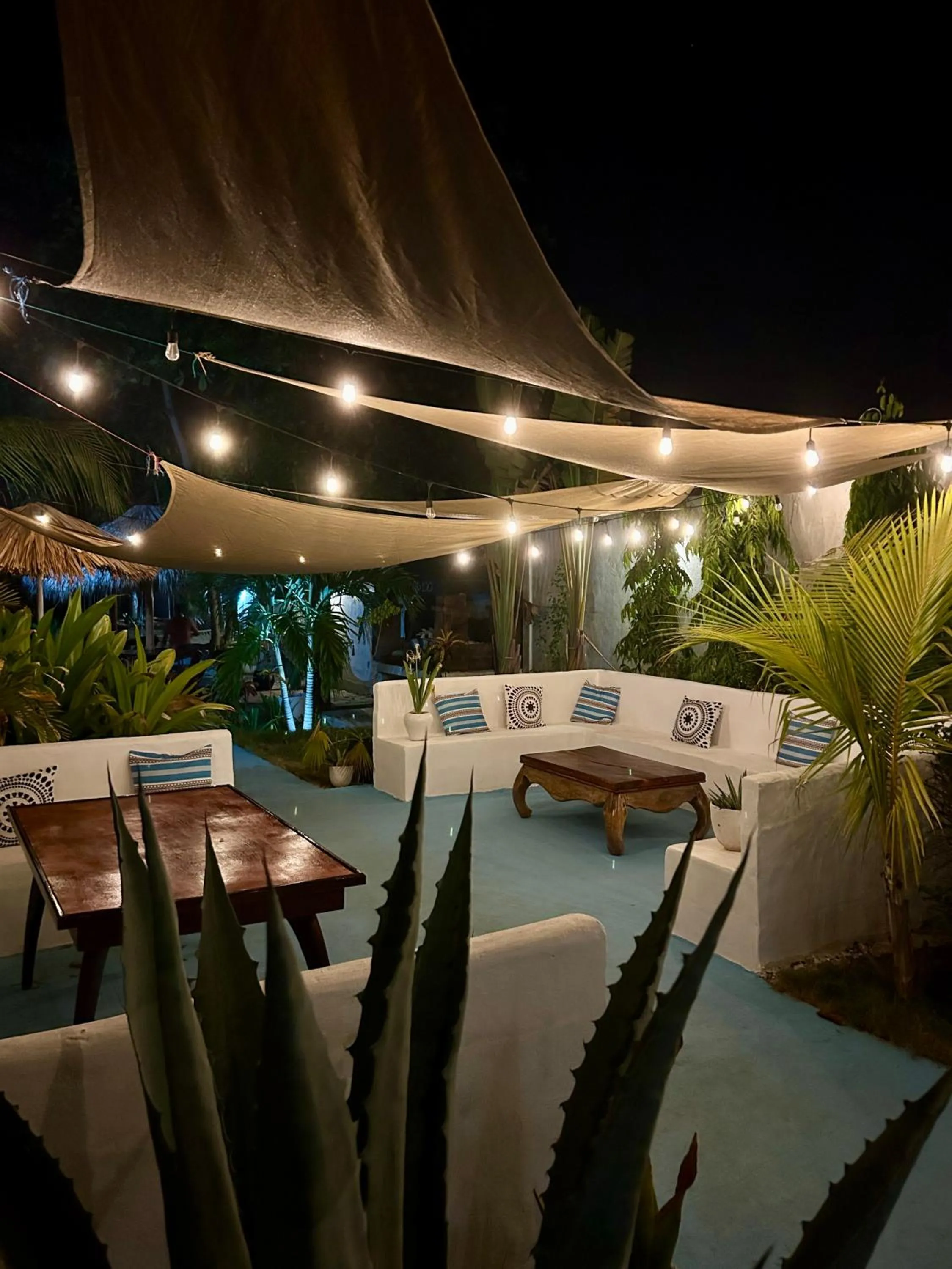 Patio in Hotel Tranquilo