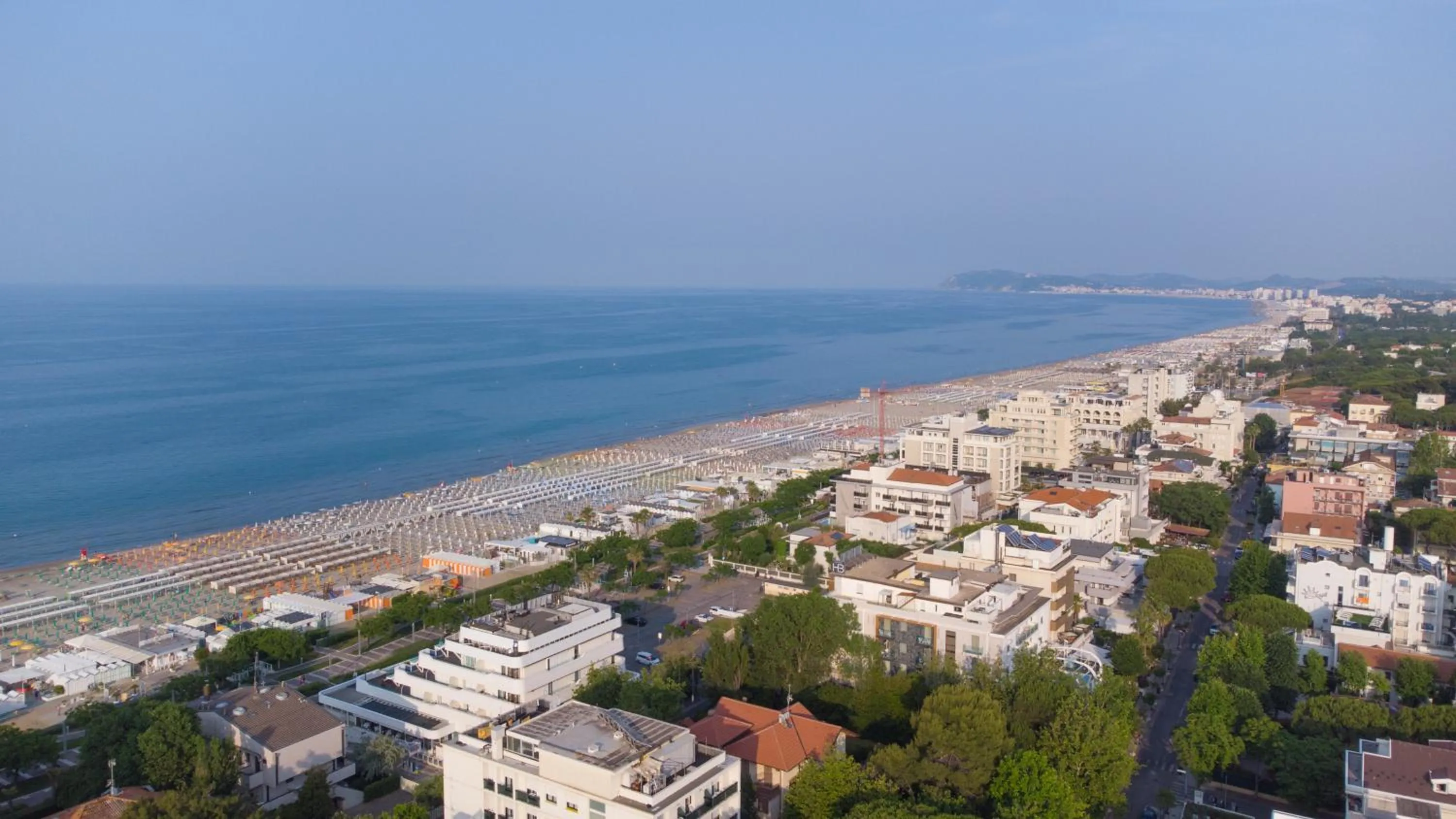 Sea view in Palace Hotel Domus Mea Riccione