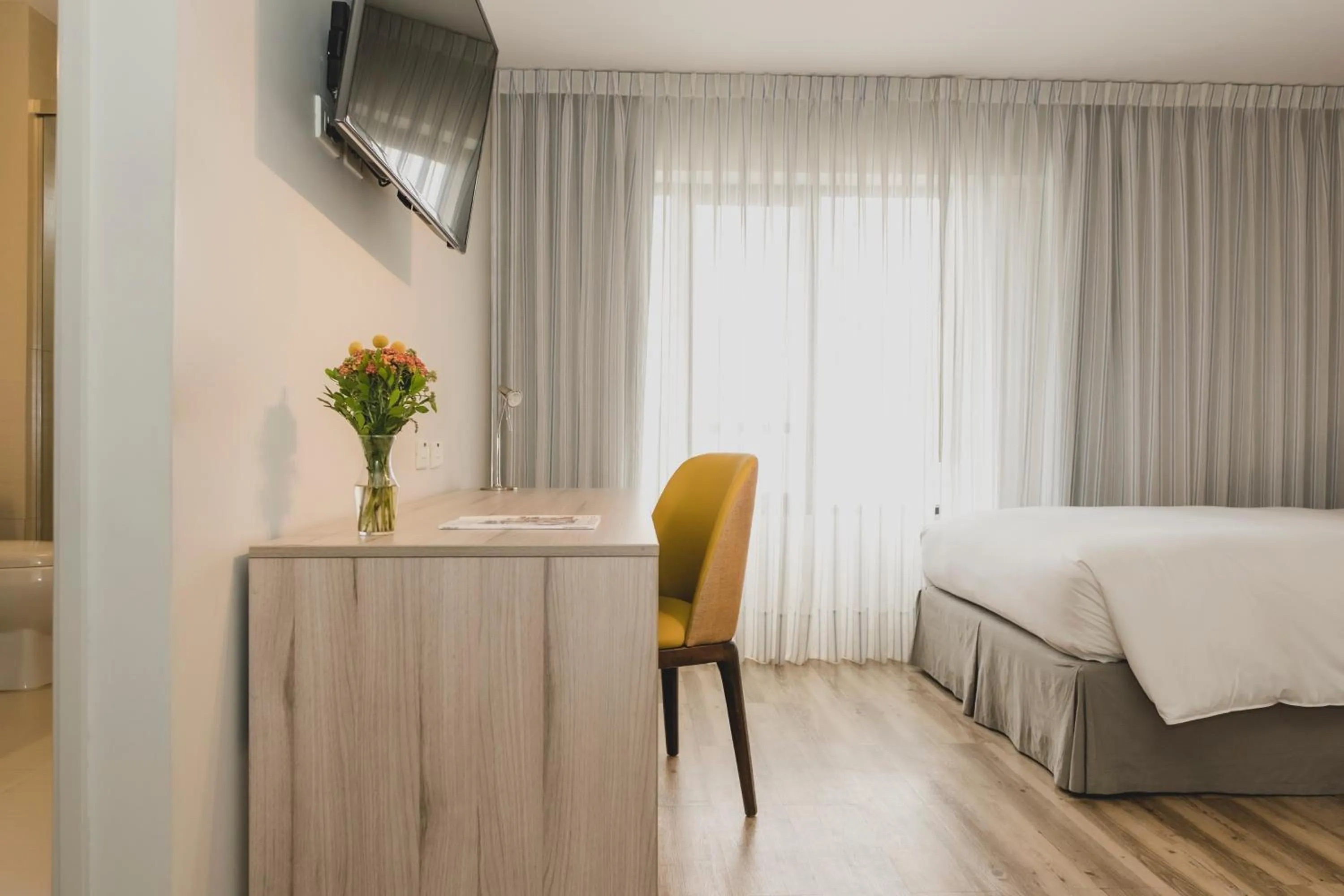 Seating area, Bed in ARTE HOTEL Lima