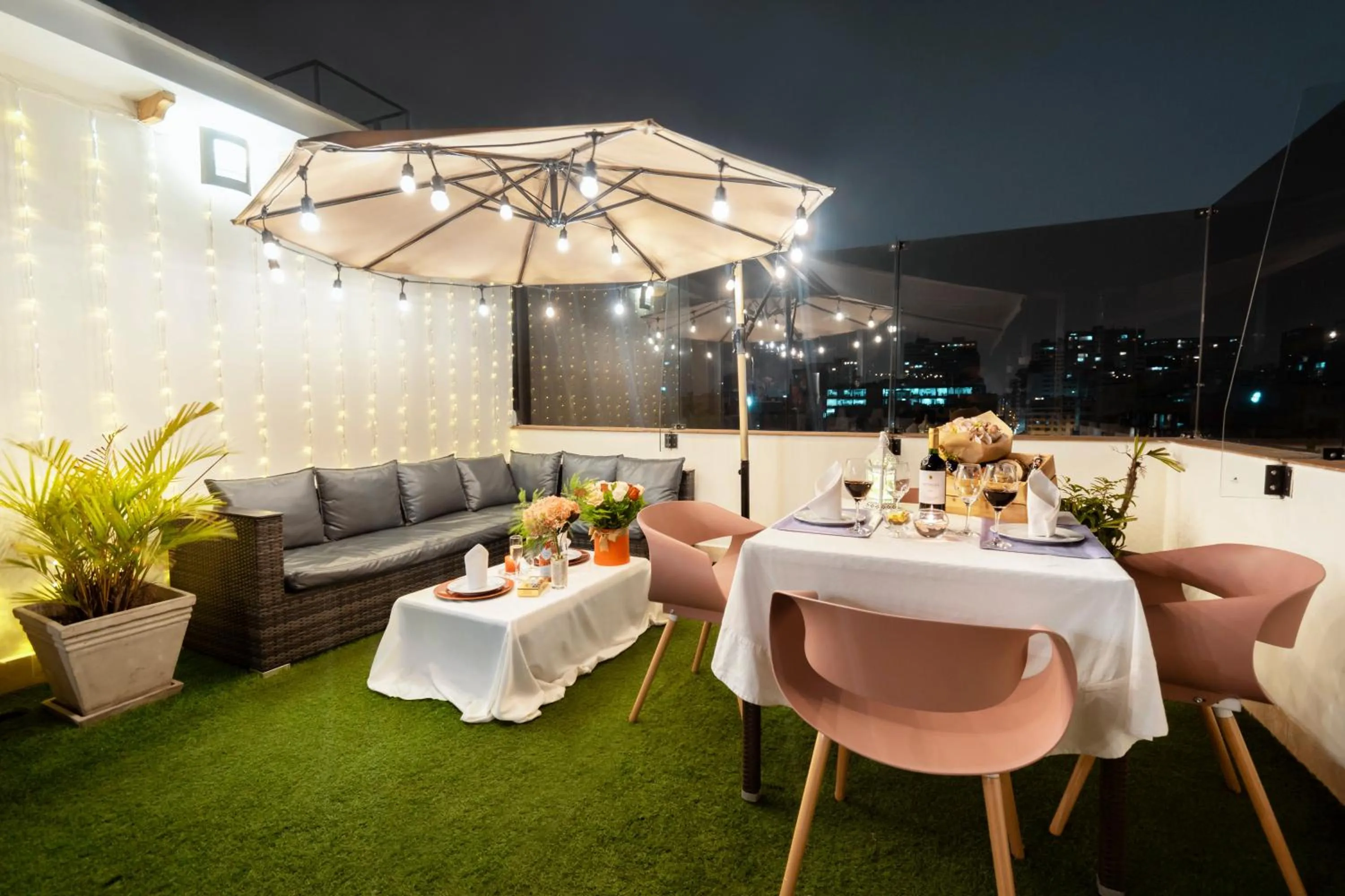 Balcony/Terrace in Hotel Andesmar
