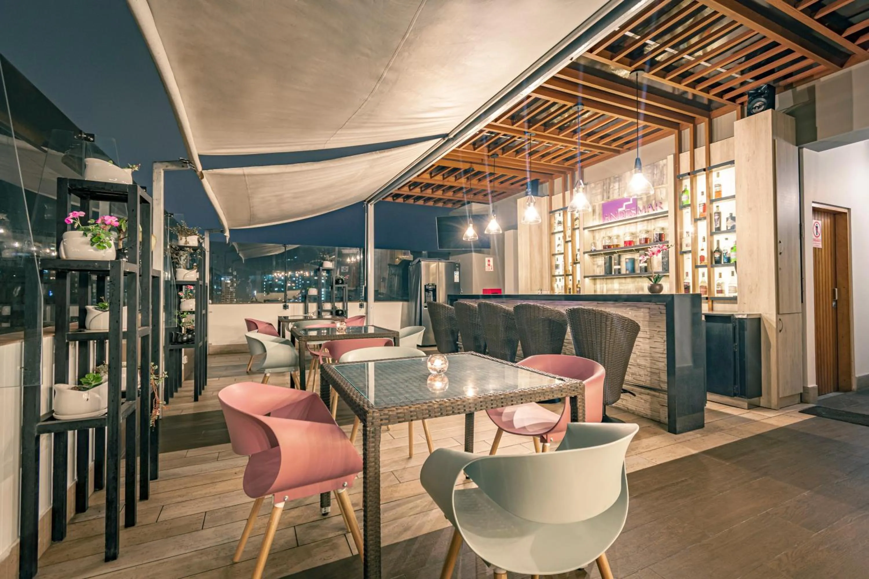 Balcony/Terrace in Hotel Andesmar