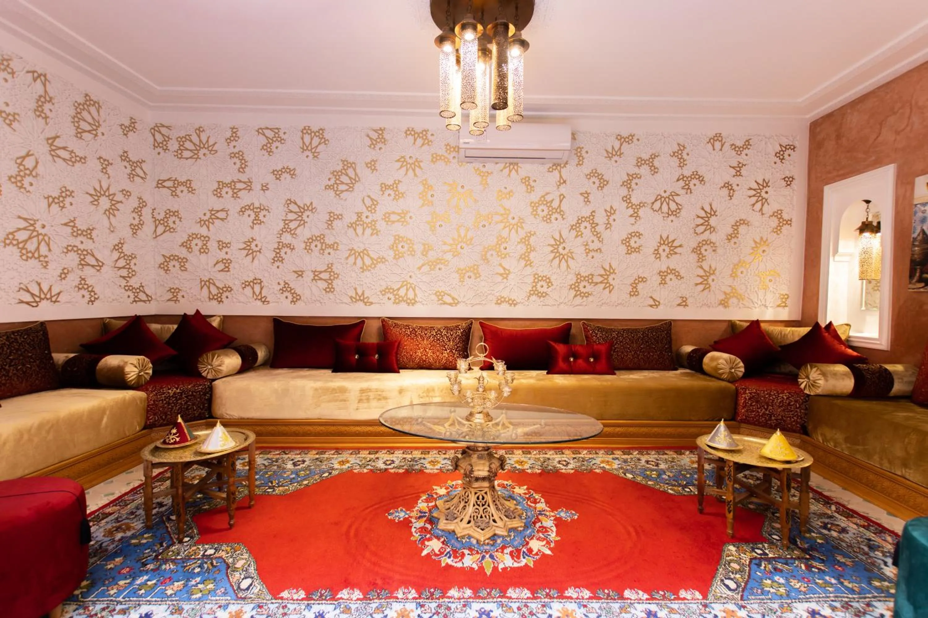 Living room in RIAD MARRAKECH DOORS