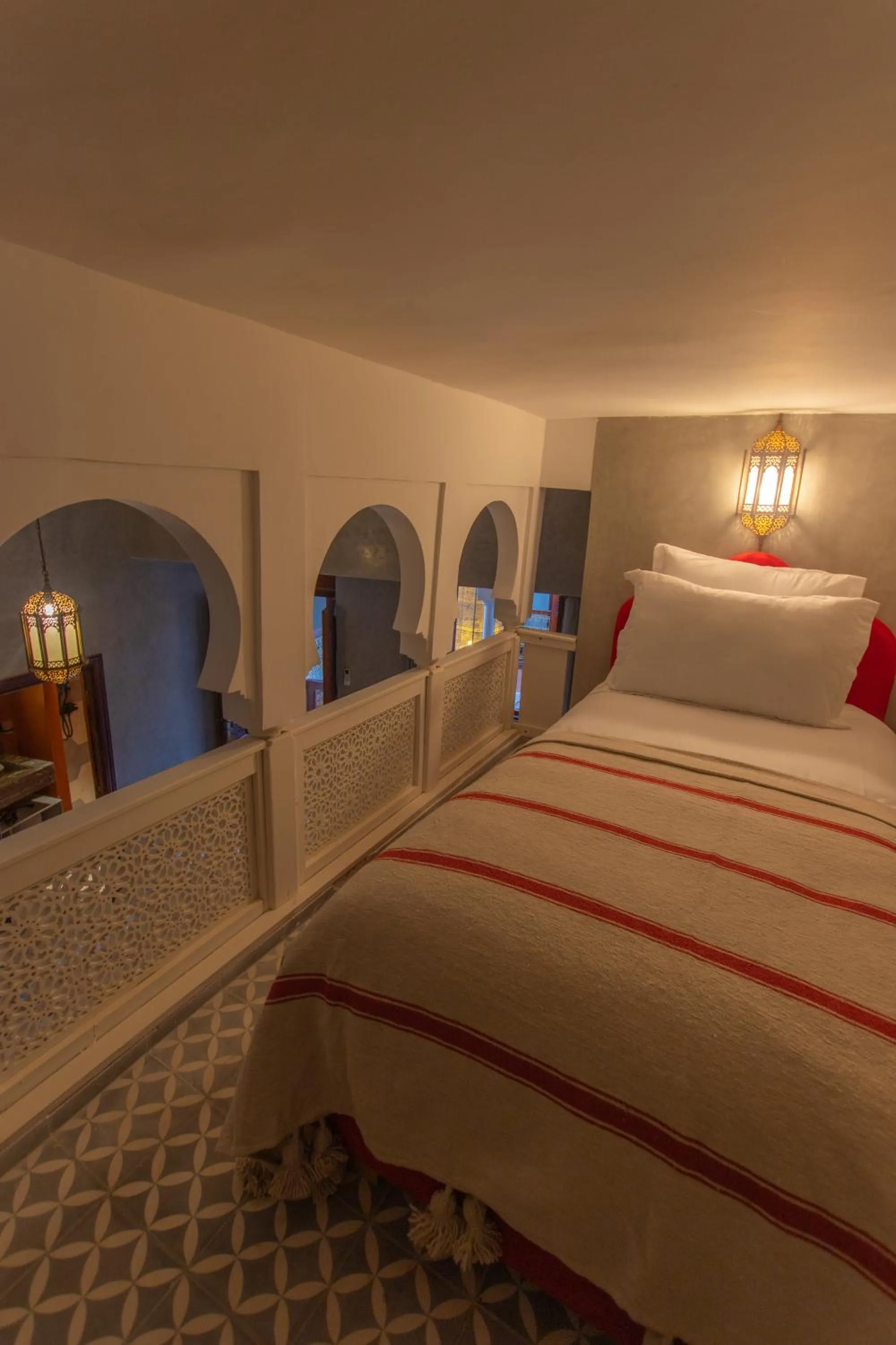 Bed in RIAD MARRAKECH DOORS