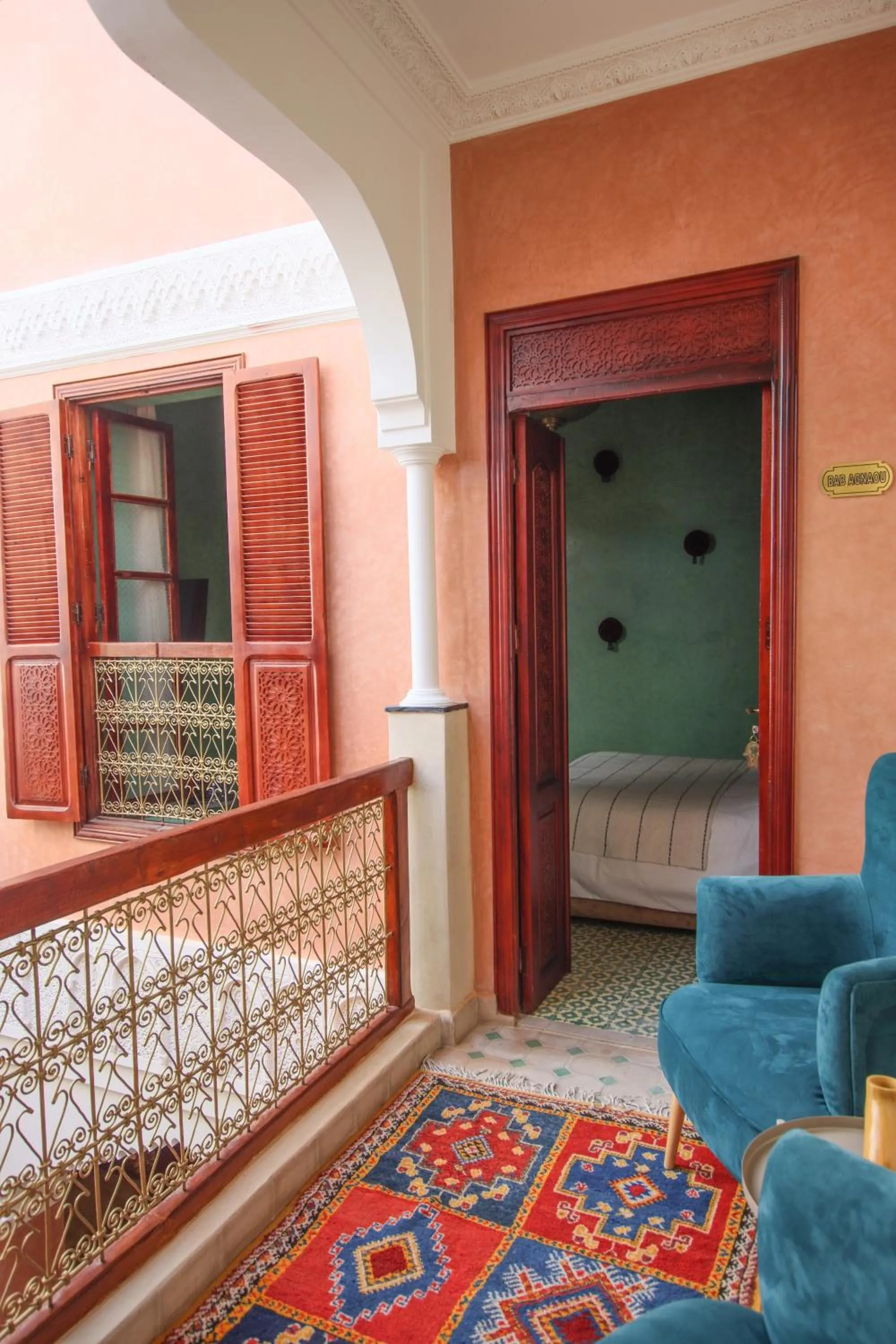 Seating area in RIAD MARRAKECH DOORS