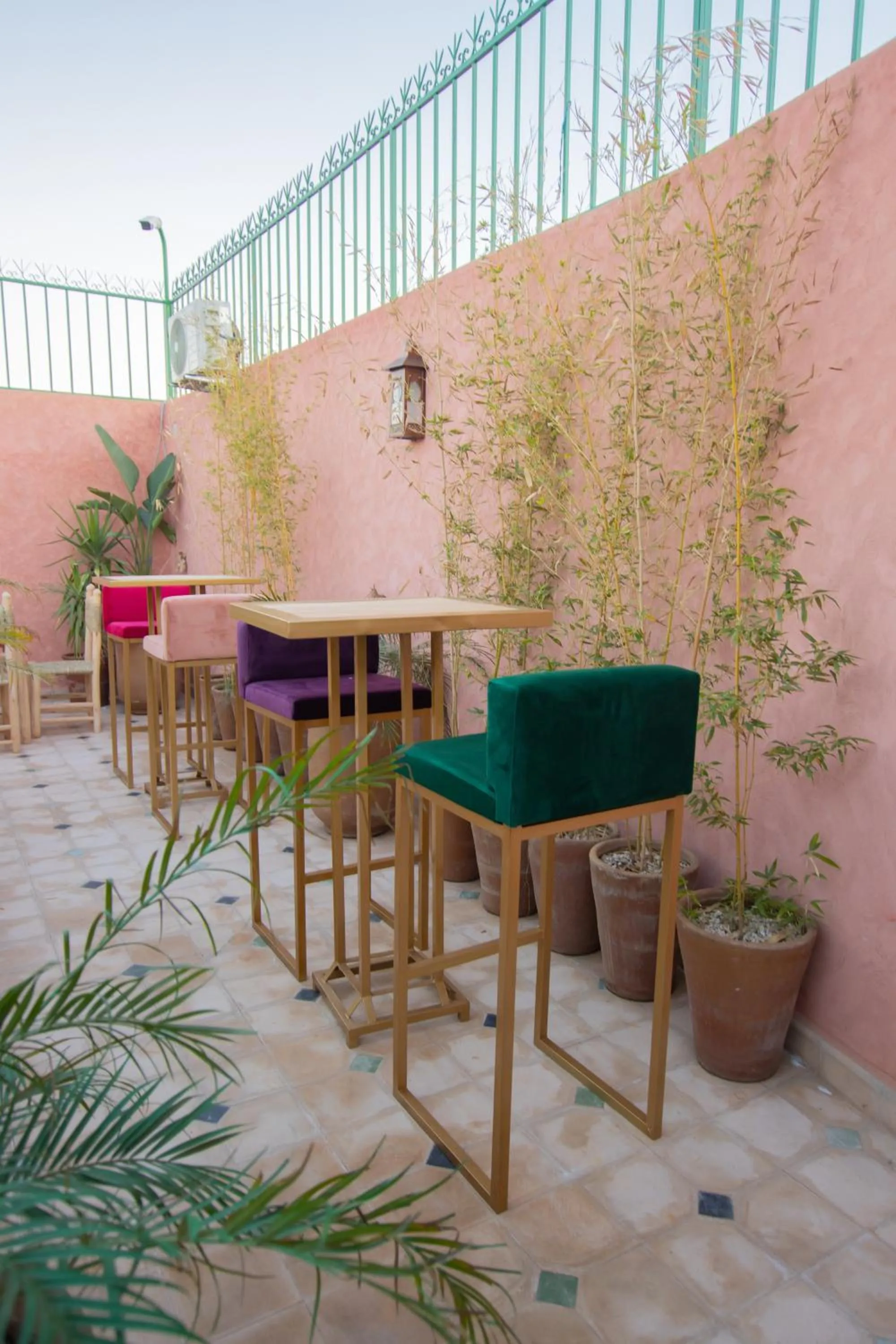 Balcony/Terrace in RIAD MARRAKECH DOORS