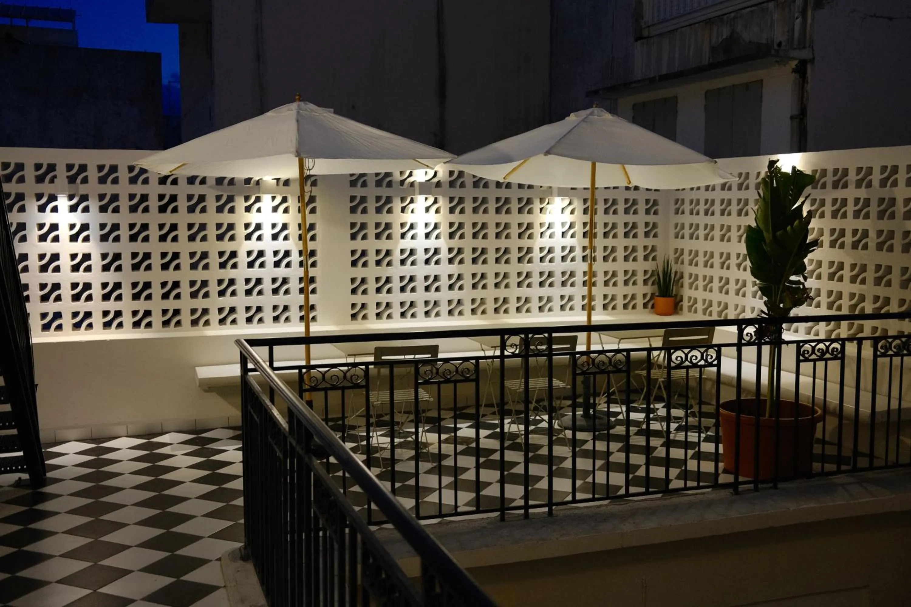Patio in Maison Victoire, boutique hôtel - Pointe-à-Pitre